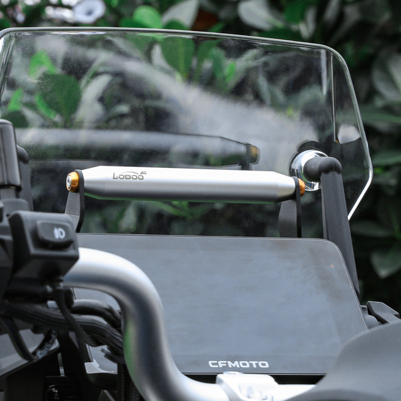 LOBOO GPS Mount for CFMOTO 800MT / 800MT-X (2024-on) – CNC Aluminum Adjustable Navigation Bracket