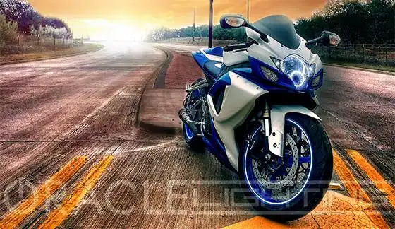 ORACLE Lighting 2008-2013 Suzuki GSXR 1000 LED Motorcycle Headlight Halo Kit