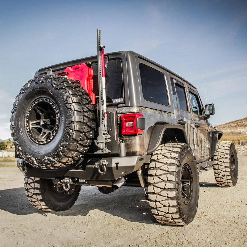 Westin Tire Carrier, fits Jeep Wrangler