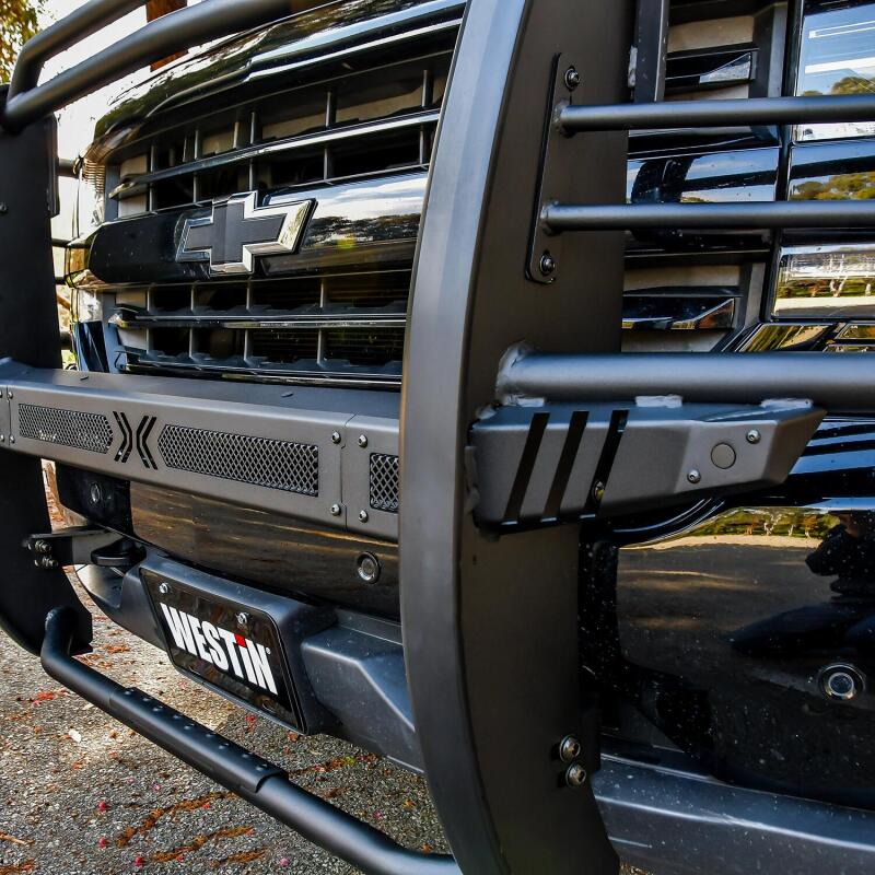 Westin Sportsman X Grille Guard, fits Chevy Silverado 1500