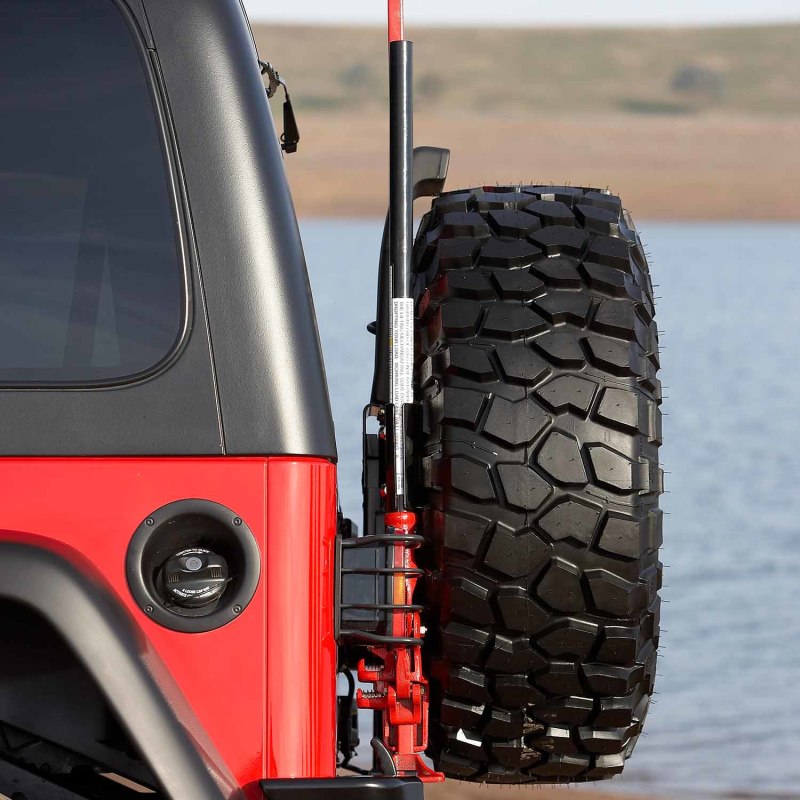 ARB Hi-Lift Jack Mounting Bracket for Rear Step Tow Bar, fits Jeep Wrangler
