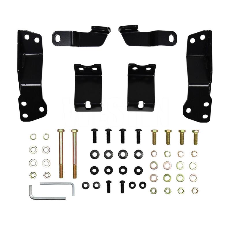 Westin HDX Modular Grille Guard, Without Sensors, fits Chevy Silverado 1500
