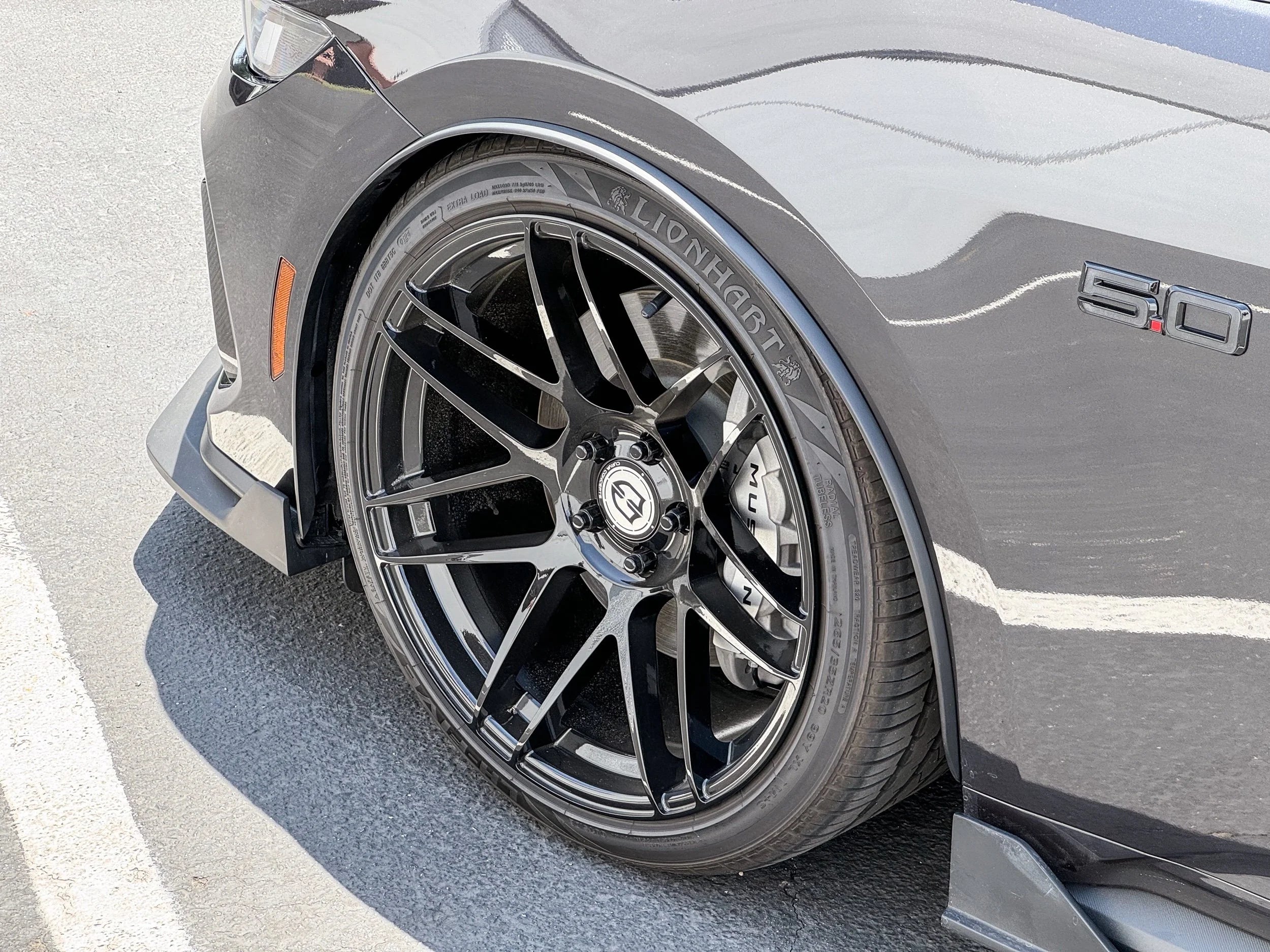 2024-Current Ford Mustang Front Fender Flares