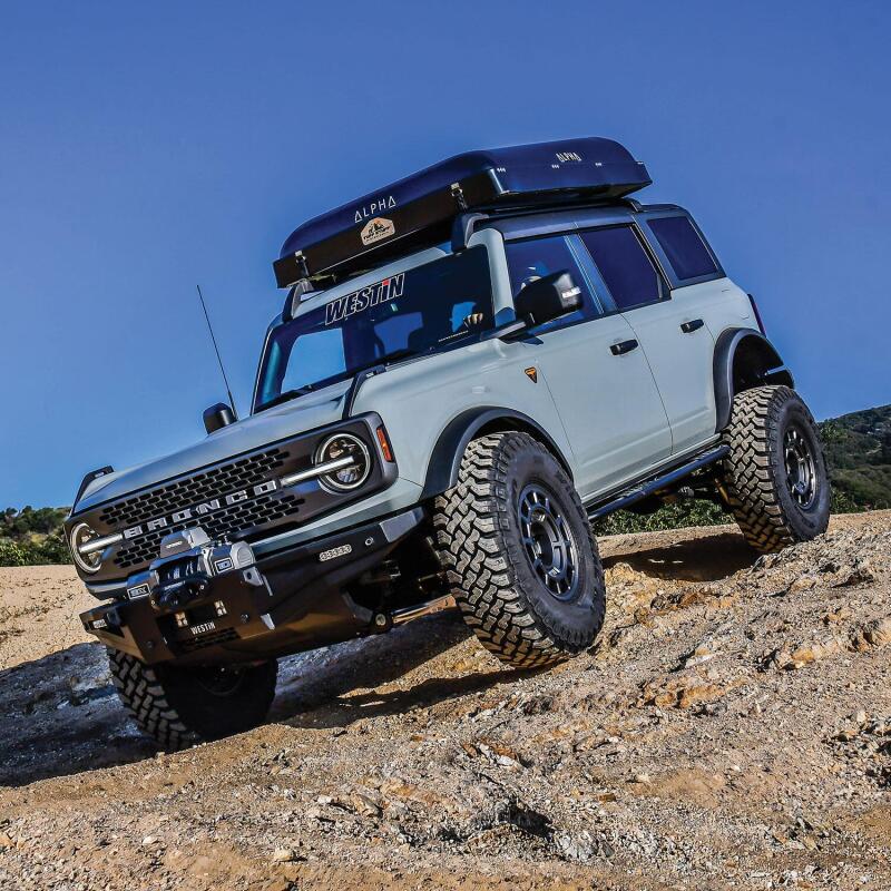 Westin XTS Winch-Ready Front Bumper, With Sensors, fits Ford Bronco