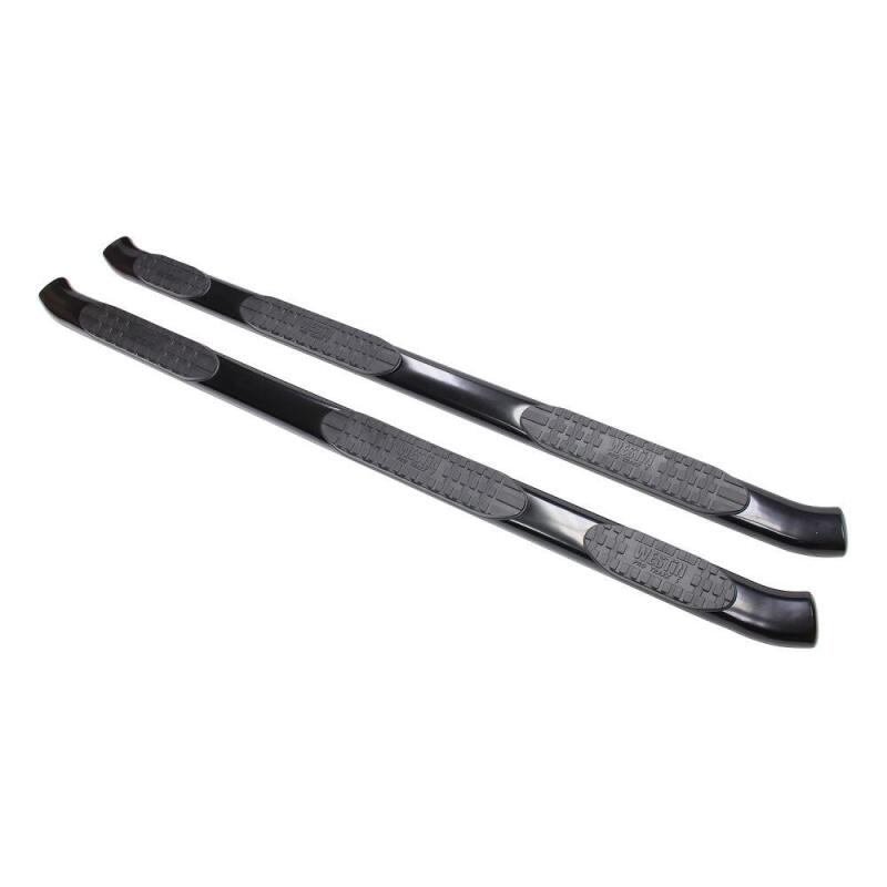 Westin PRO TRAXX 5 Wheel-to-Wheel Oval Nerf Step Bars, Crew Cab, 8 ft. Bed, fits Chevy Silverado HD 2500/3500