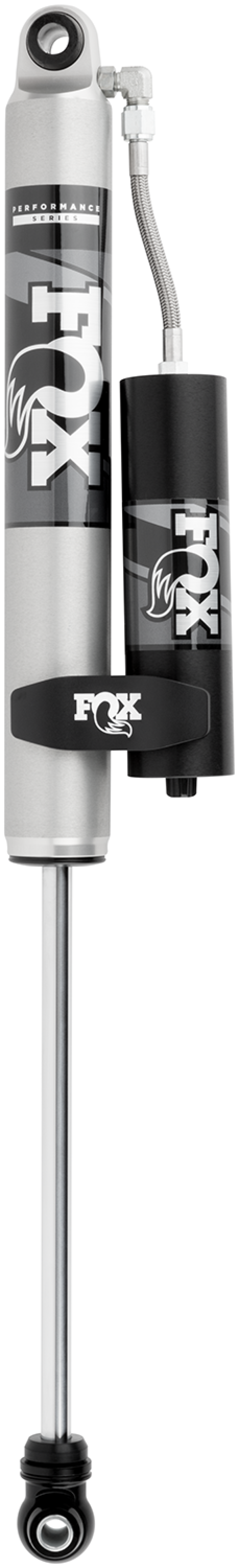 FOX 2.0 Performance Series Smooth Body Remote Reservoir Rear Shock (0-1 in. Lift), fits Ford F-250/F-350 Super Duty