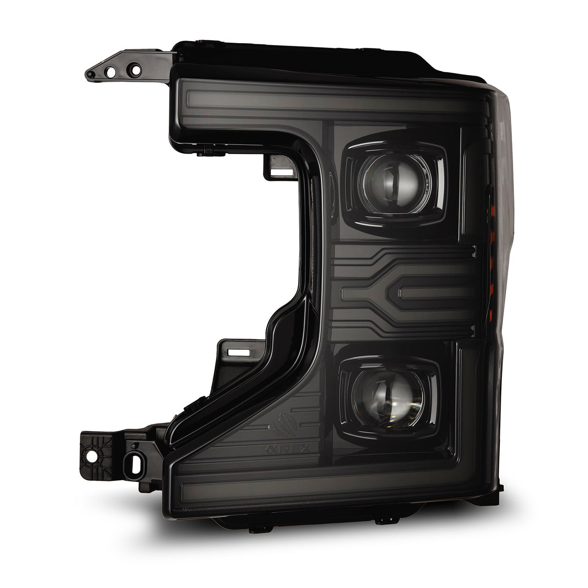 AlphaRex LUXX-Series LED Projector Headlights for Ford Super Duty - Alpha-Black