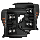 AlphaRex NOVA-Series LED Projector Headlights for Ford Super Duty - Alpha-Black