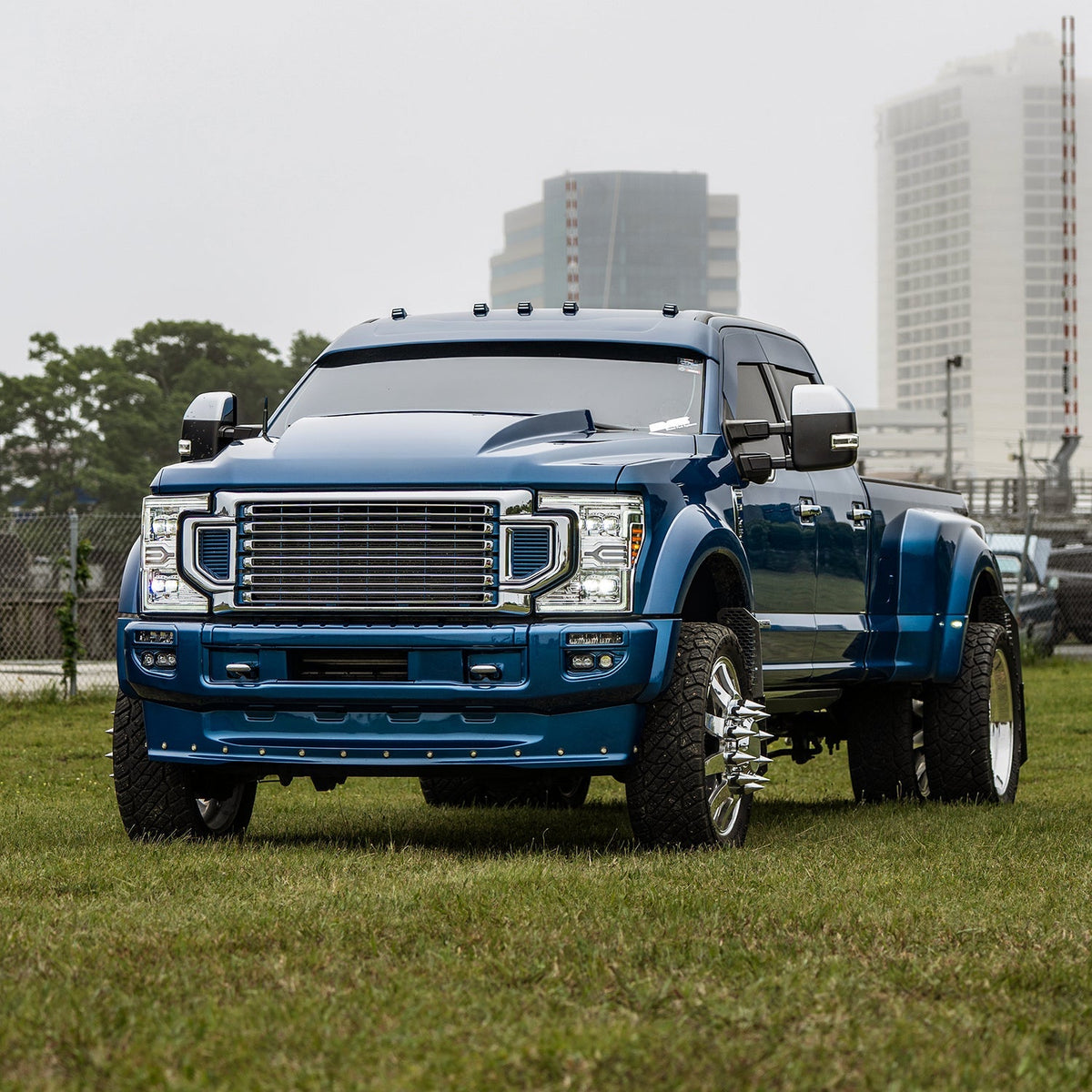 AlphaRex NOVA-Series LED Projector Headlights for Ford Super Duty - Chrome