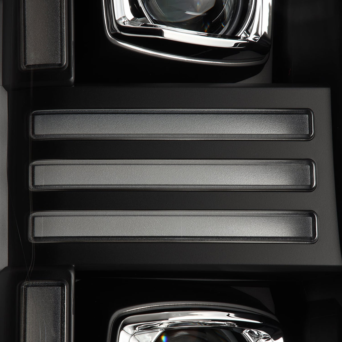 AlphaRex PRO-Series Halogen Projector Headlights for Ford Super Duty - Black