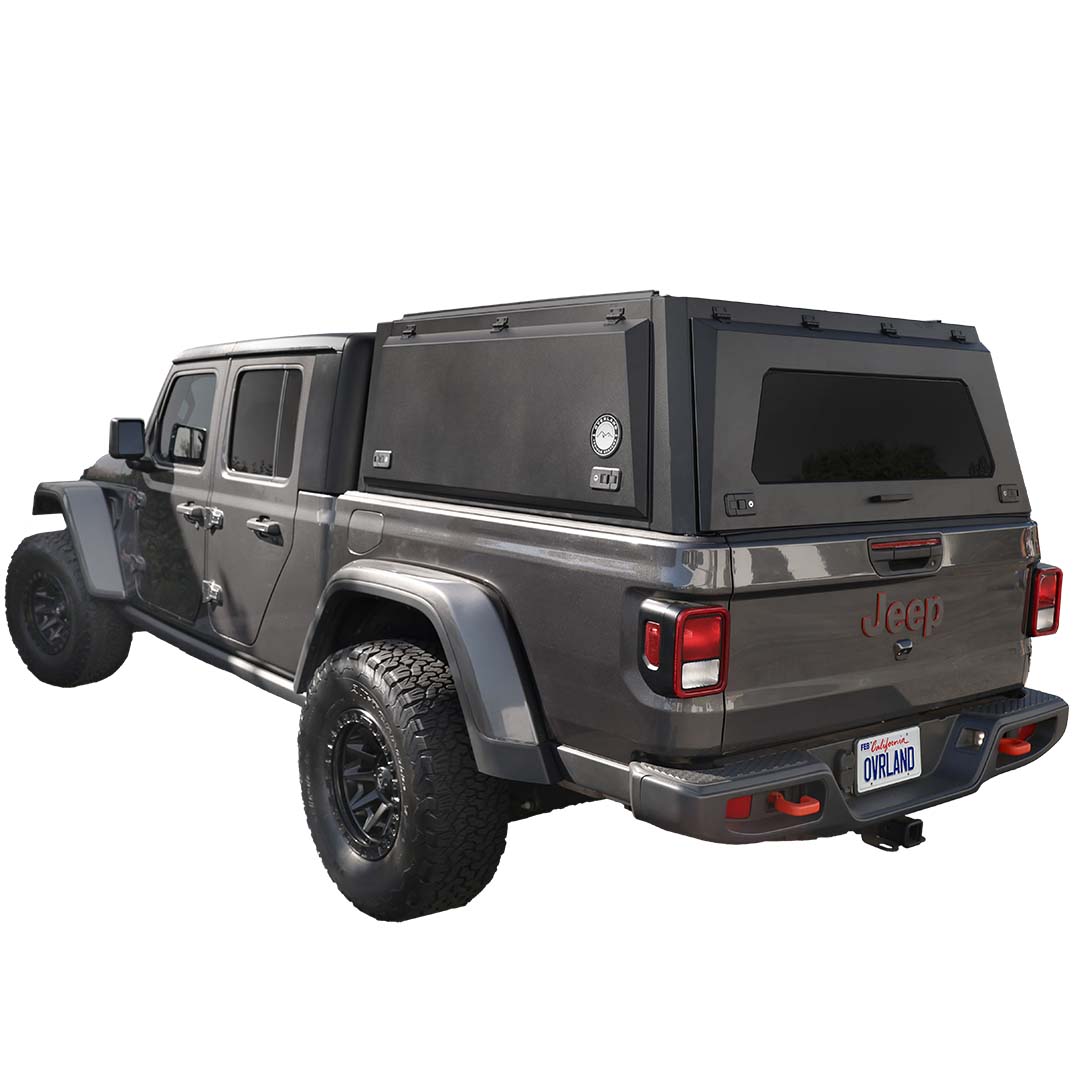 Overland Vehicle Systems Expedition PRO truck cap for 2020-2027 Jeep Gladiator - view 2