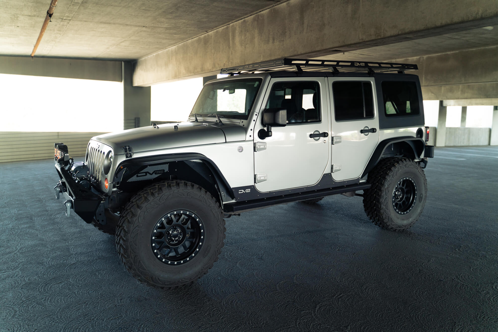 2007-2018-Jeep-Wrangler-JK-Slim-Fender-Flares_Installed-12 - NVMOS