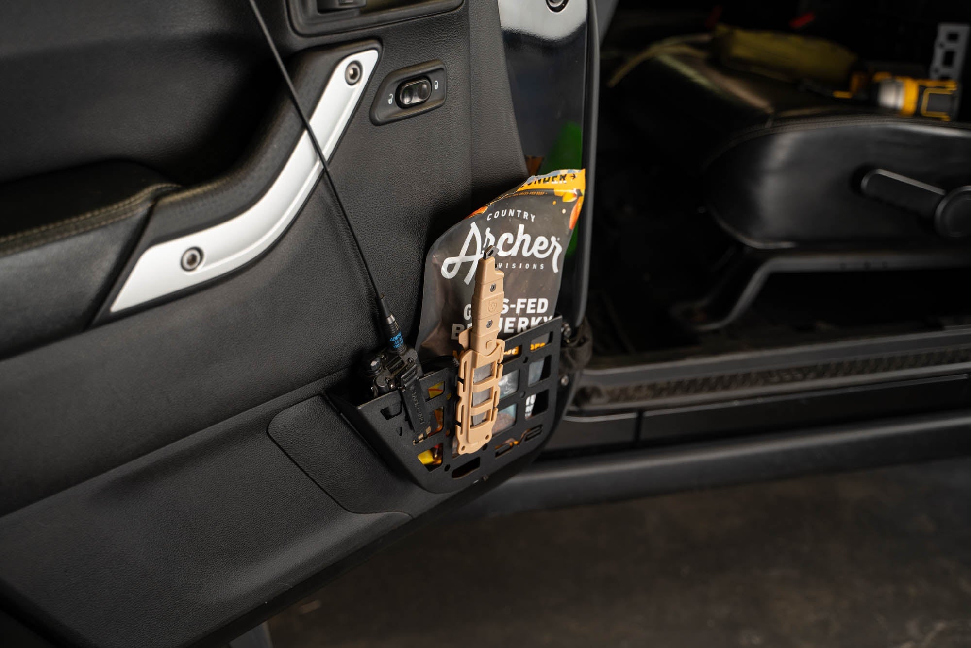 2011-2018-Jeep-Wrangler-JK-Slim-Front-Door-Molle-Pockets-Installed-3 - NVMOS