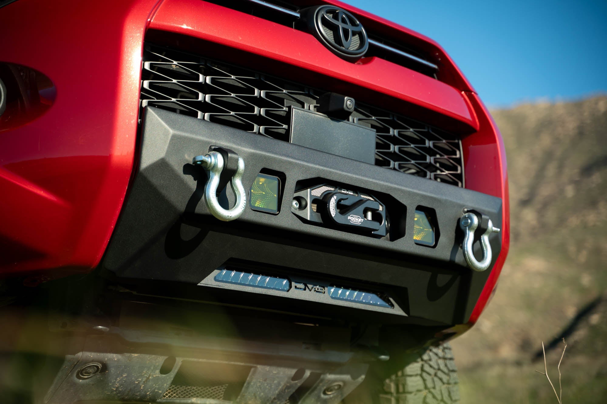 2014-2024-Toyota-4Runner-Centric-Series-Winch-Front-Bumper-Installed-9 - NVMOS