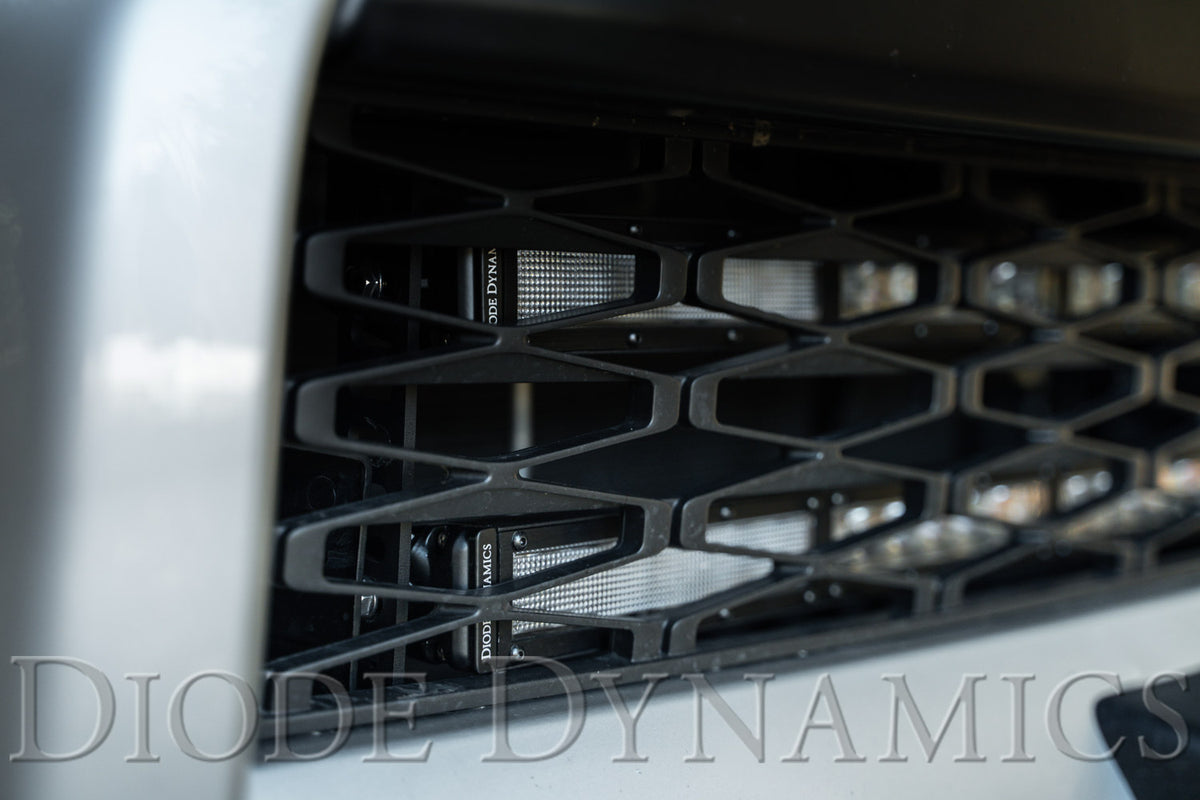 Diode Dynamics Stealth lightbar kit for 2014-2019 Toyota 4Runner – lit front