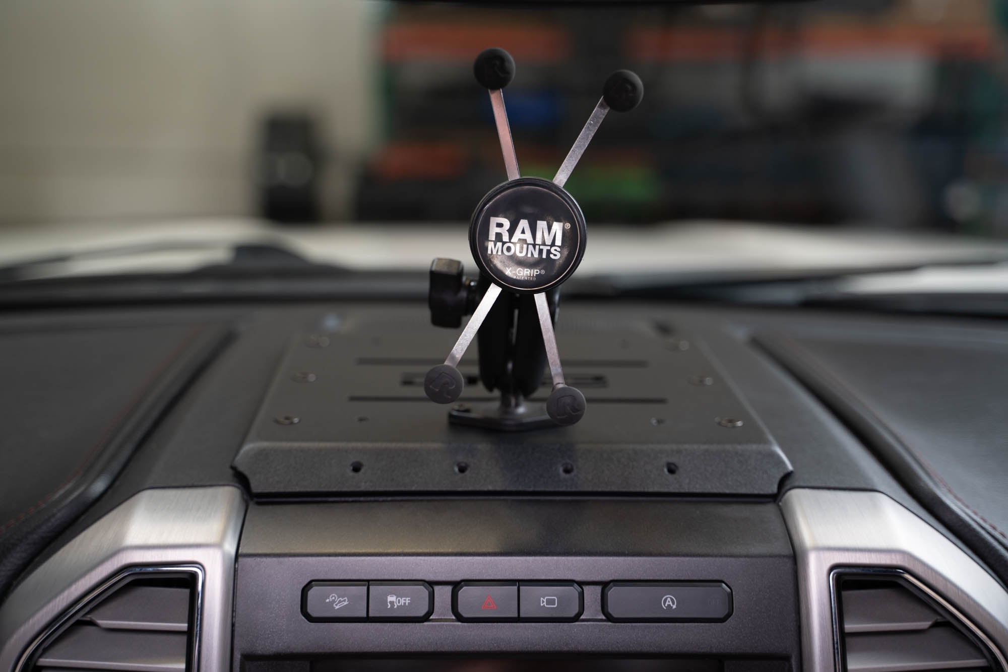 2015-2020-F-150-_-2017-2021-F-250-350-Digital-Device-Dash-Mount-installed-2 - NVMOS