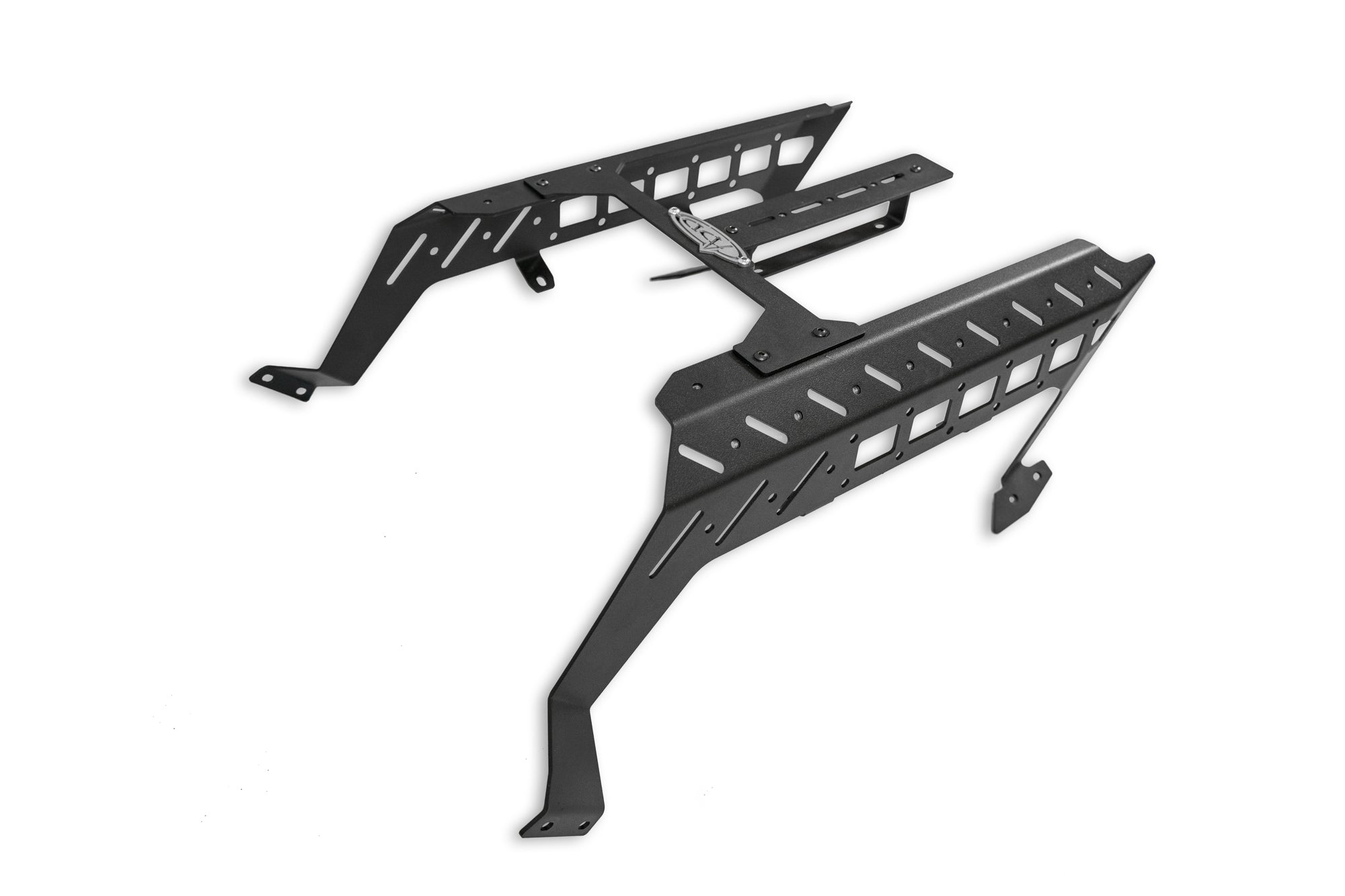 Black steel Molle panel center console organizer for 2015-2020 Ford F-150 and Raptor