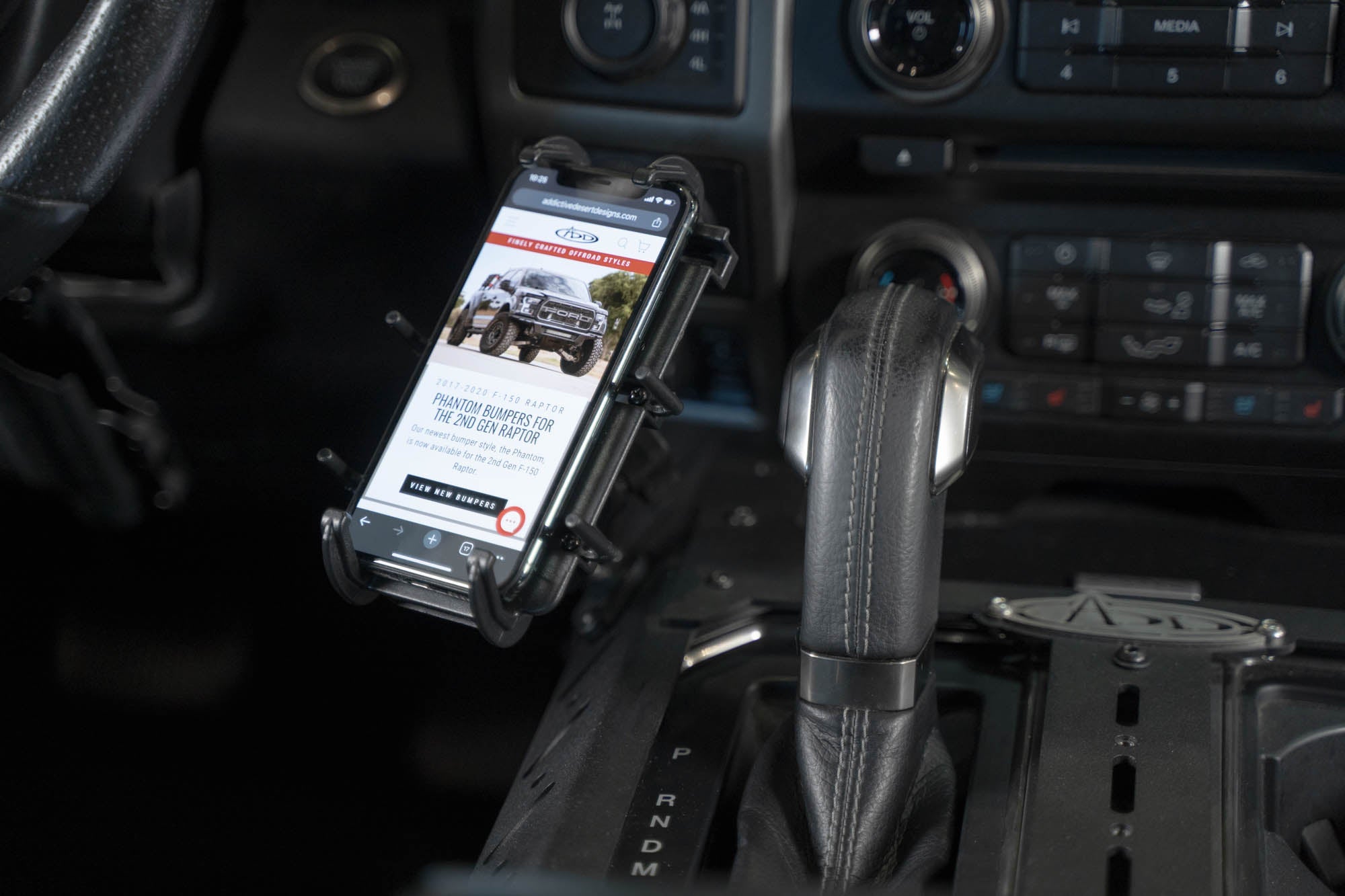 2015-2020-Ford-F-150-_-Raptor-Center-Console-Molle-Panels_Studio-01 - NVMOS