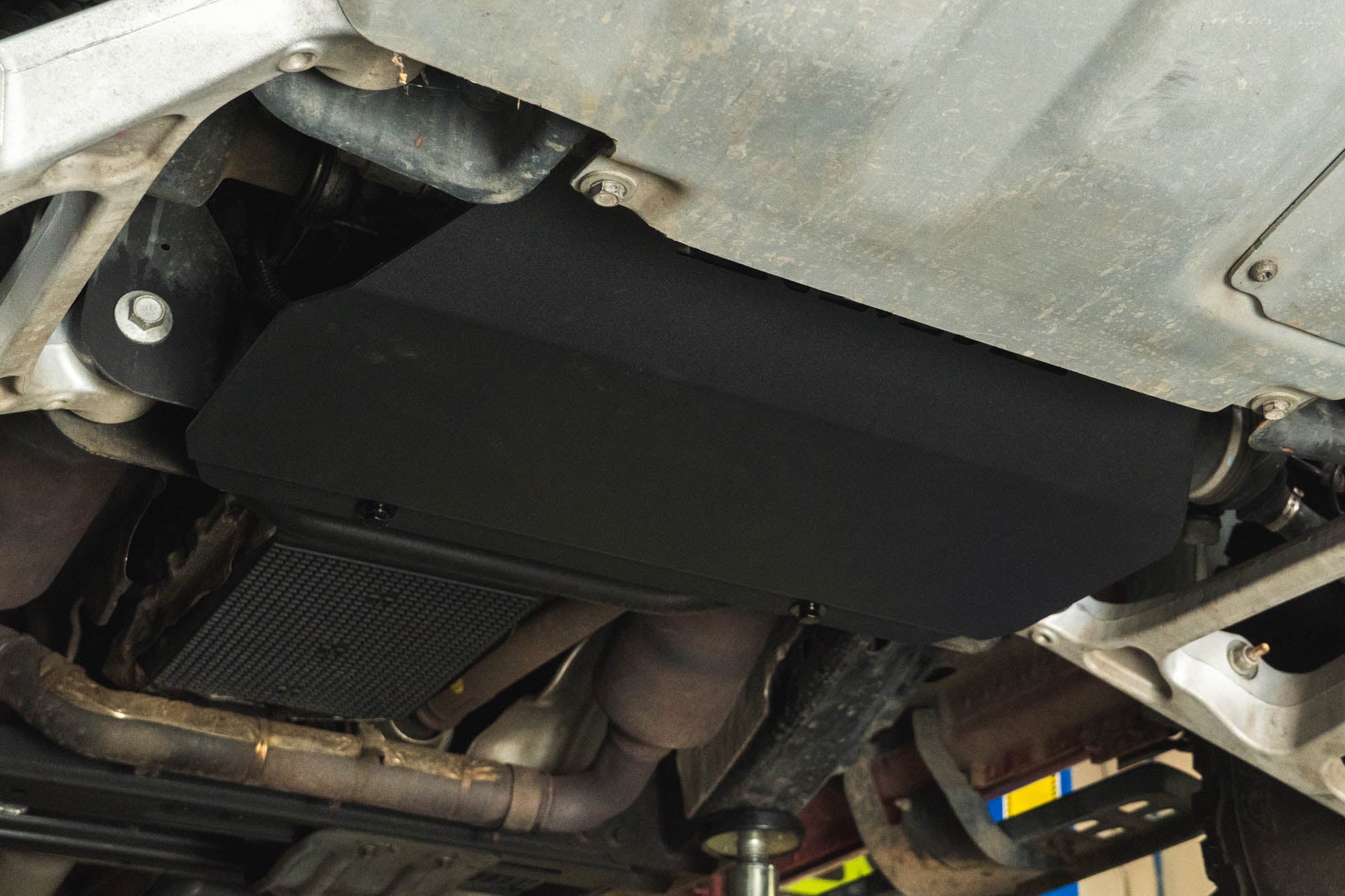 2015-2020-Ford-F-150-and-Raptor-Front-Differential-Skid-Plate-Installed-7 - NVMOS