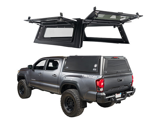 Expedition - Truck Cap W/Full Wing Doors, Front And Rear Windows & 3rd Brake Light