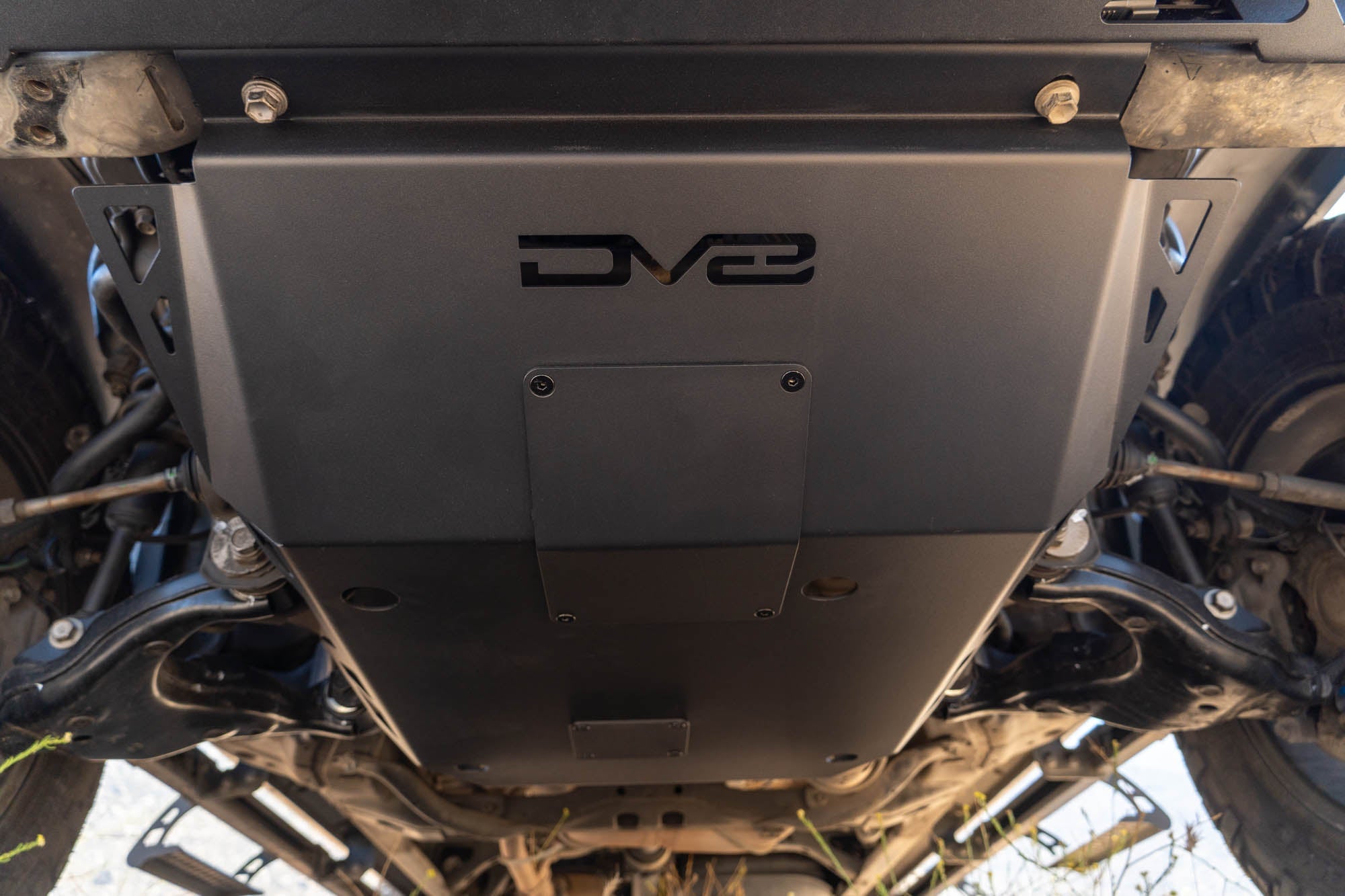 2016-2023-Toyota-Tacoma-Front-Skid-Plate-Installed-3 - NVMOS