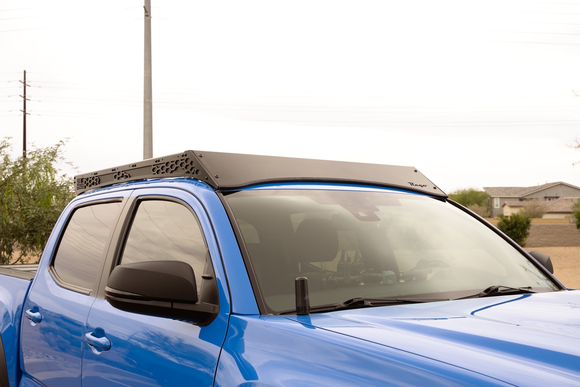 2016-2023-Toyota-Tacoma-Roof-Rack-Optional-Round-Lights-Installed-3 - NVMOS