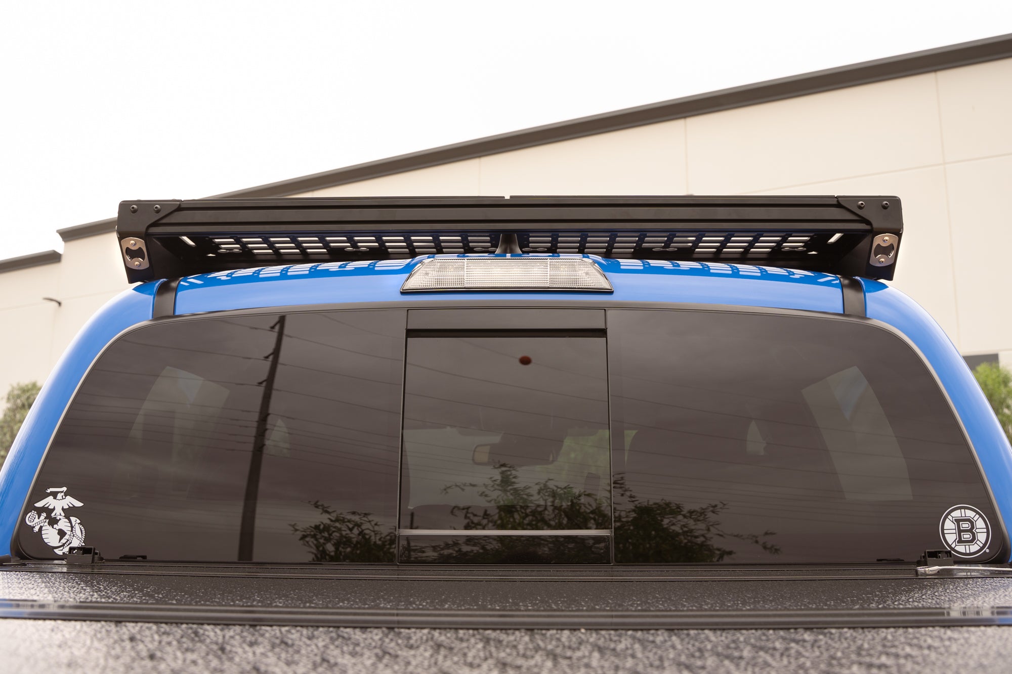 2016-2023-Toyota-Tacoma-Roof-Rack-Optional-Round-Lights-Installed-9 - NVMOS