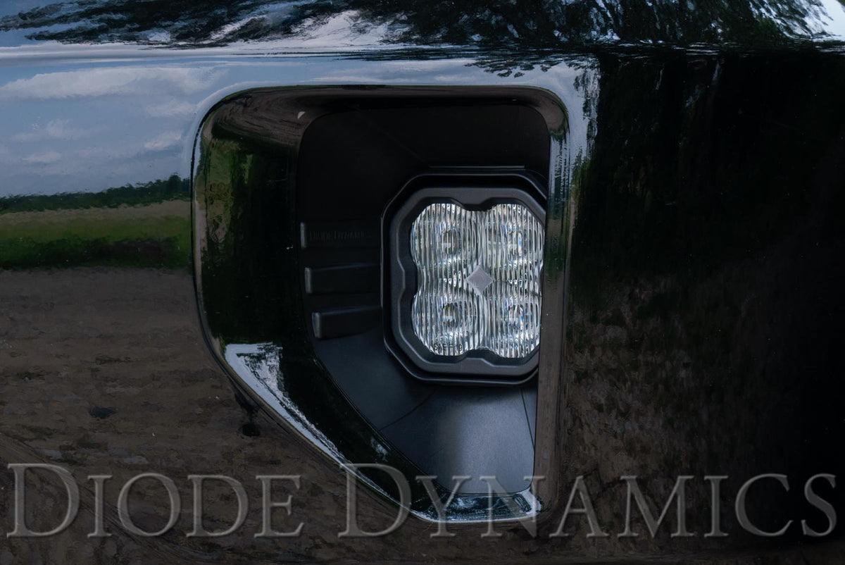 Diode Dynamics SS3 Type SV1 fog light kit for Chevrolet Silverado 1500 – installed