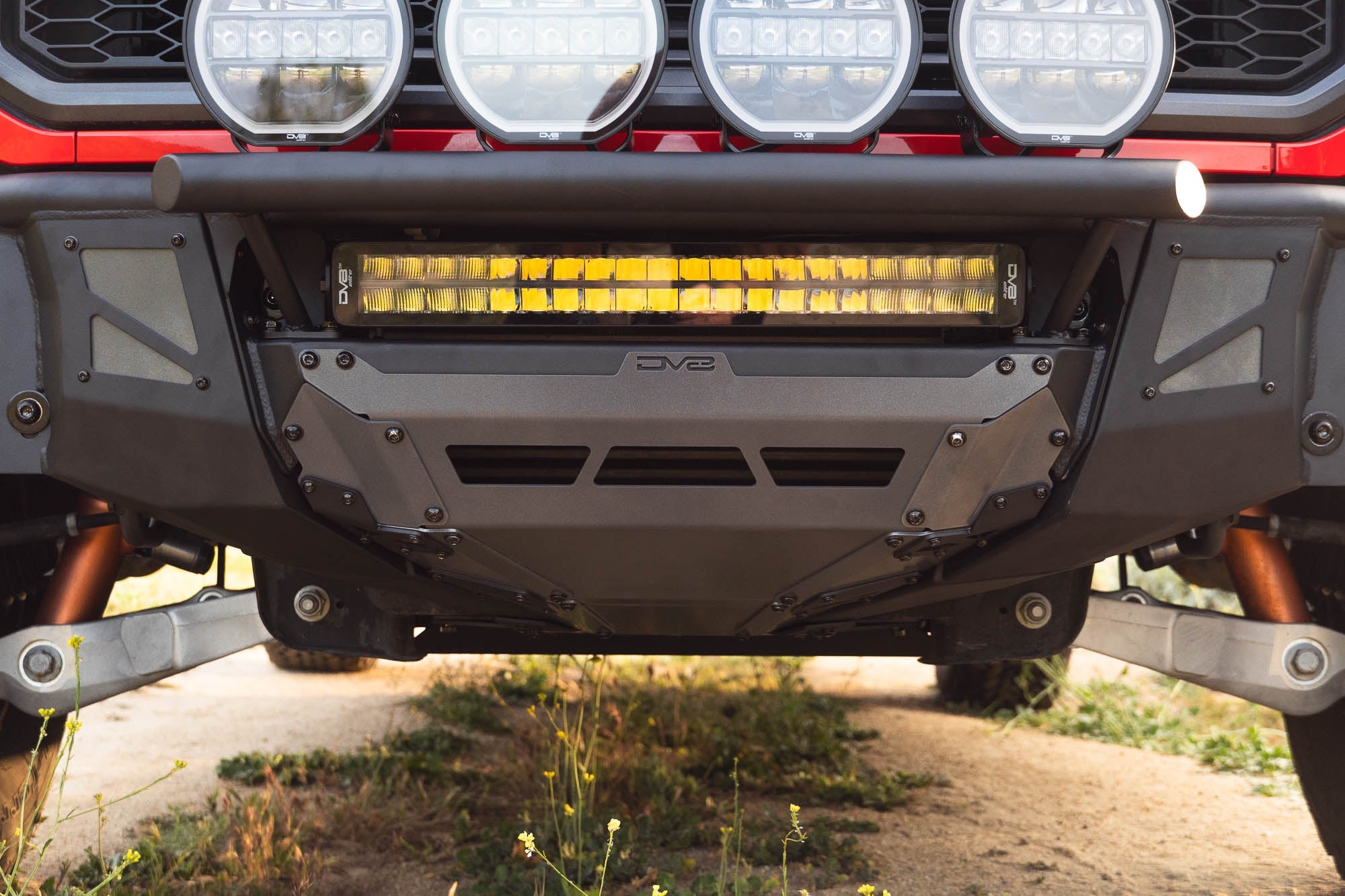 2017-2020-Ford-F-150-Raptor-Tube-Front-Bumper-Installed-10 - NVMOS