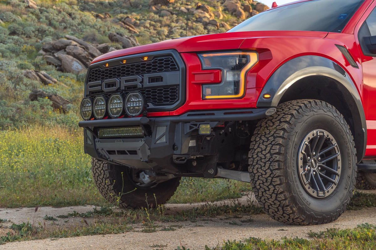 2017-2020-Ford-F-150-Raptor-Tube-Front-Bumper-Installed-7 - NVMOS
