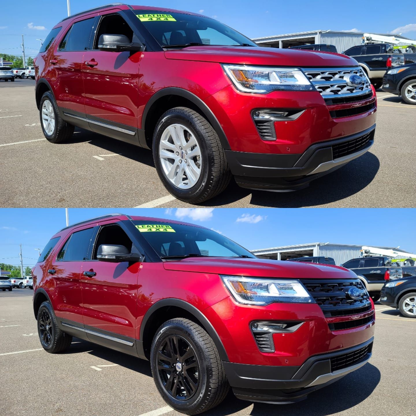 DH6262BLK 12-14 Ford Edge W/ or W/O Smart Key 8 PCS Gloss Black Snap-on W/Tape Door Handle Cover