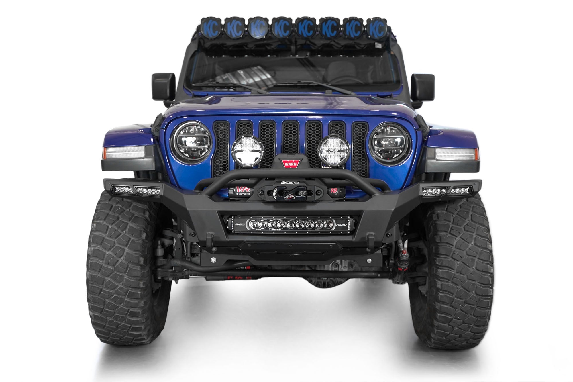 2018-2024-Jeep-JL-JT-Phantom-Winch-Front-Bumper-Installed-12 - NVMOS