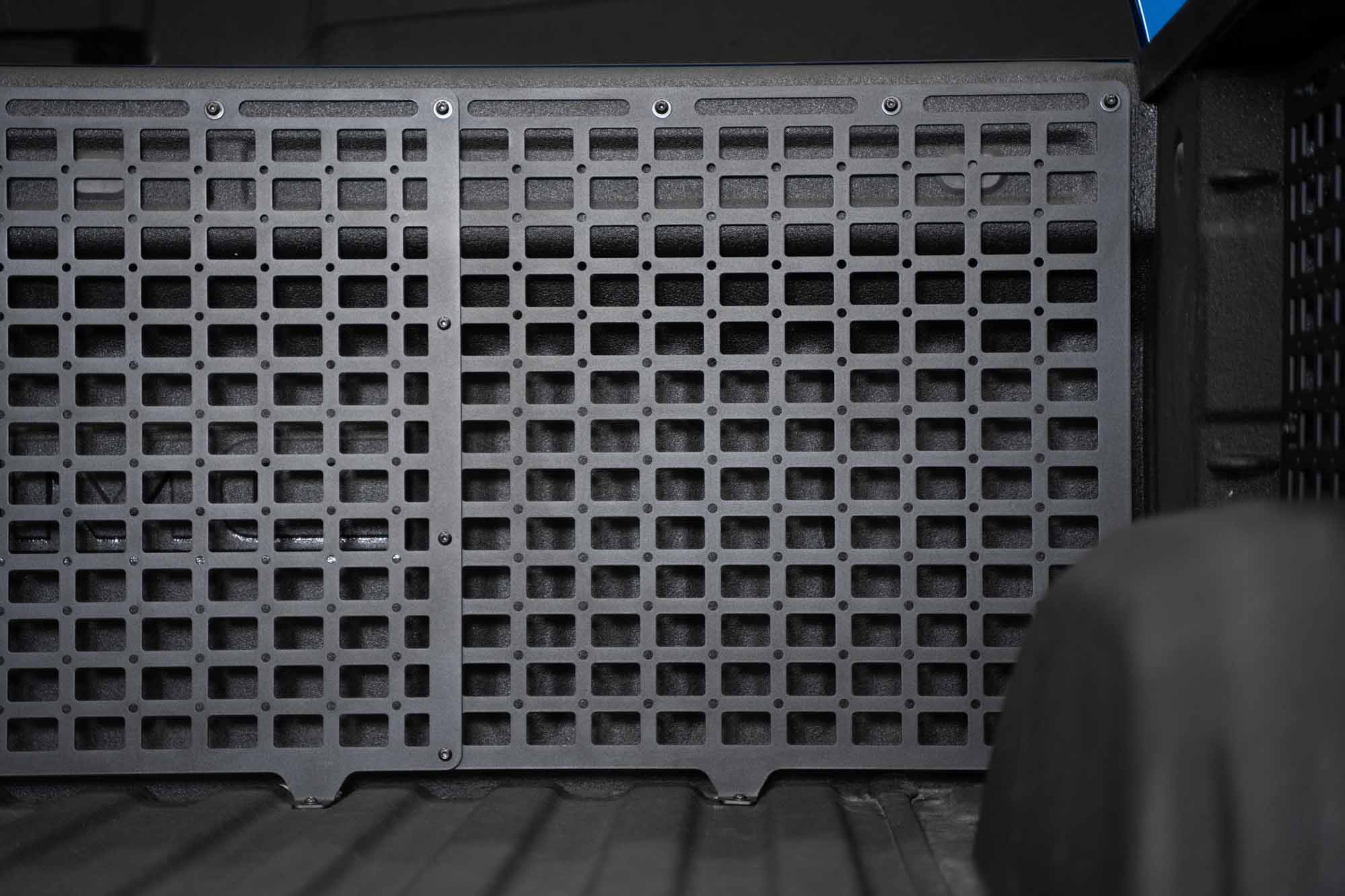 2019-2024-Chevy-GMC-1500-Bed-Cab-Molle-Panels-Installed-05 - NVMOS