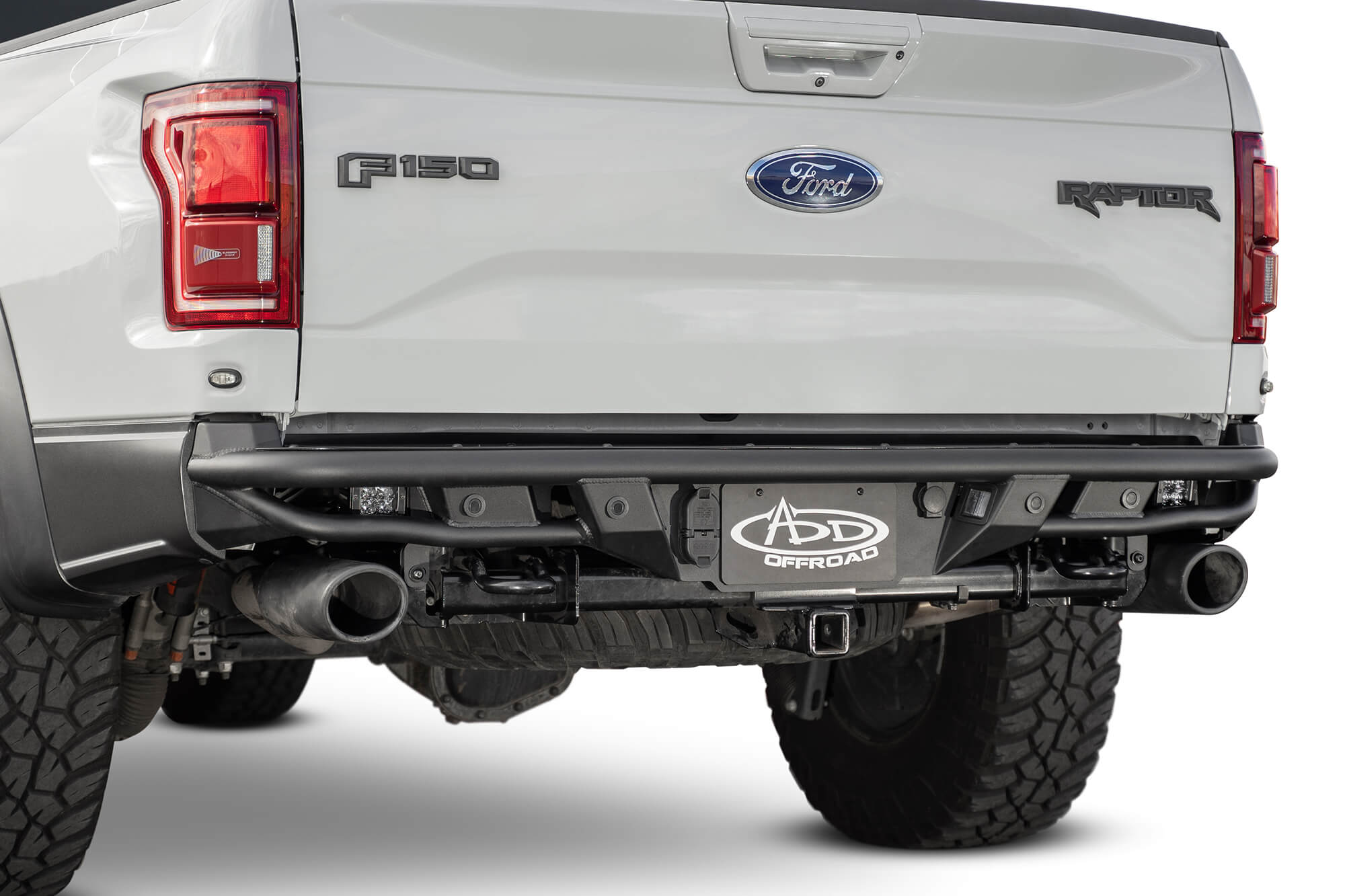 2019-Ford-Raptor-bolt-on-rear-tube-bumper - NVMOS