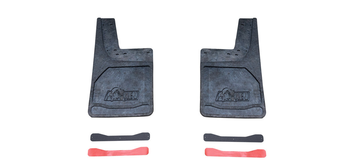AEV Splash Guards for 2019+ HD Ram With OE Flares - Rear