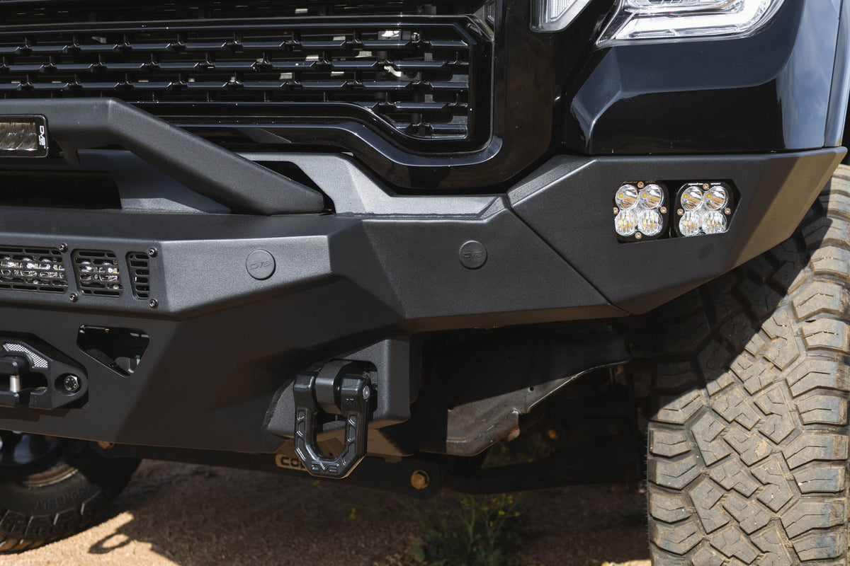 DV8 Offroad Spec Series front bumper for 2020-2023 GMC Sierra 2500HD/3500HD