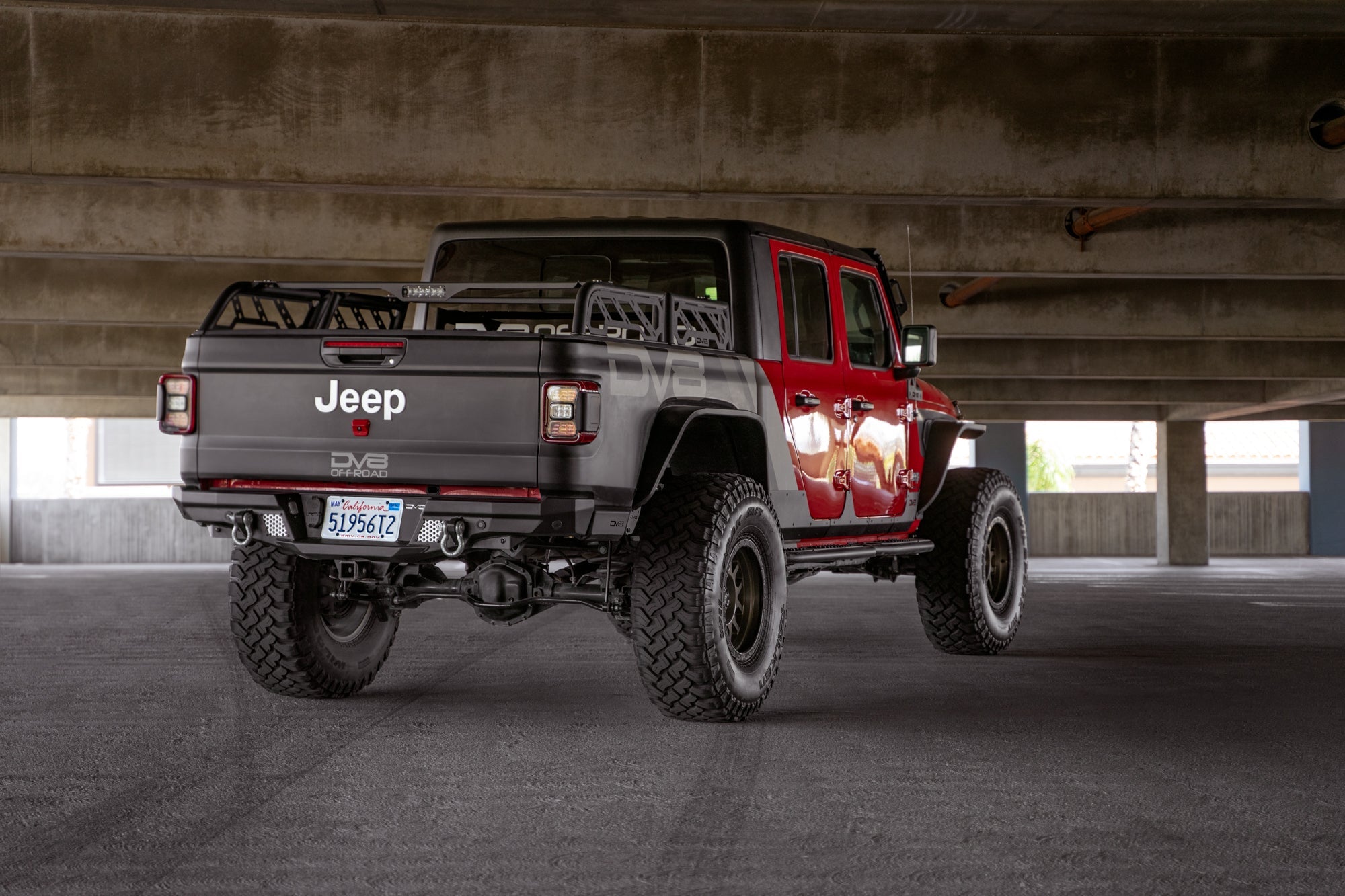 2020-2023-Jeep-Gladiator-JT-MTO-Series-Rear-Bumper_installed_1 - NVMOS