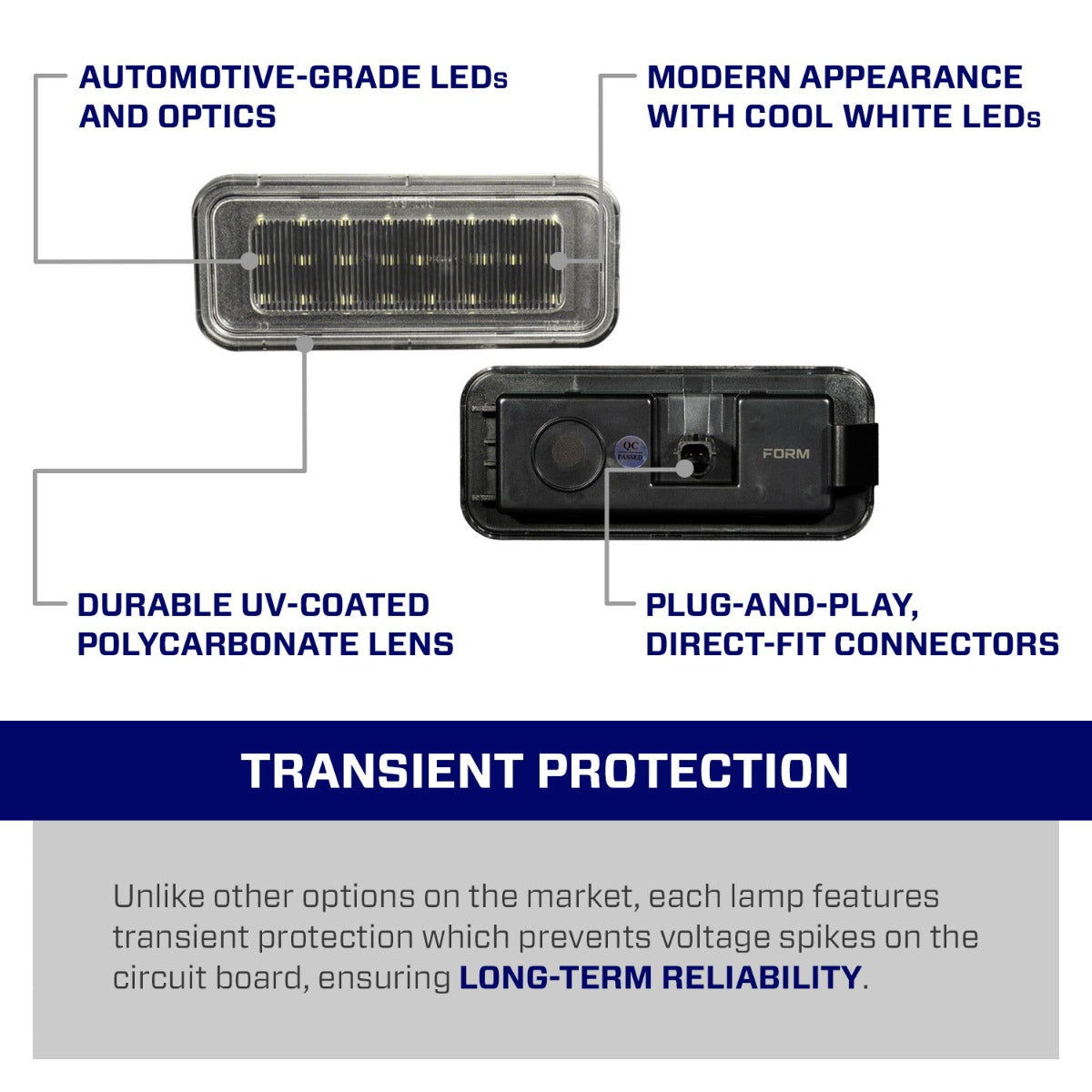 Form Lighting LED bed lights for 2020-2023 Toyota Tacoma – features