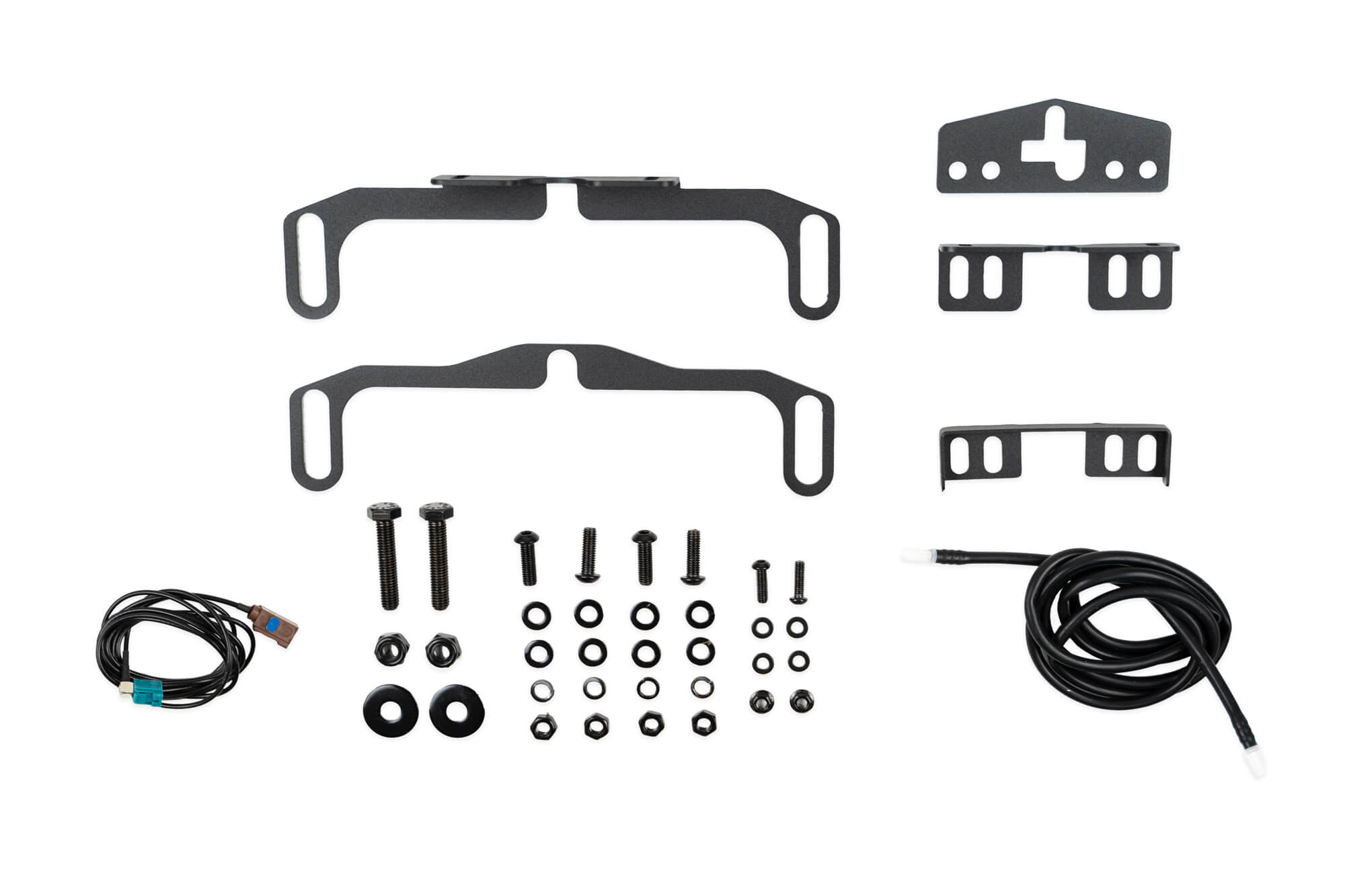 2021-2023-Ford-Bronco-Front-Camera-Relocation-Bracket-hardware - NVMOS
