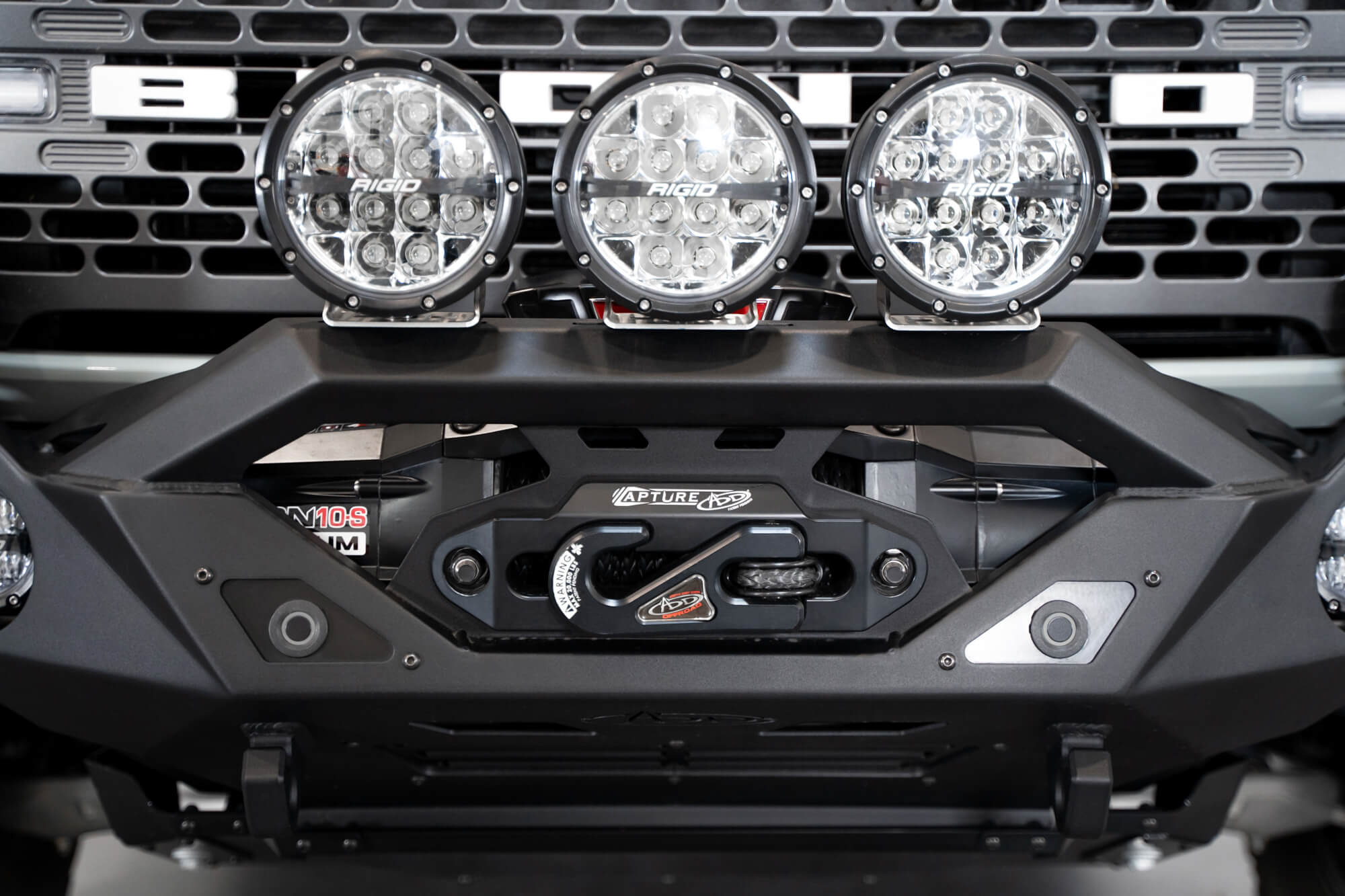 2021-2023-Ford-Bronco-Krawler-Front-Bumper-with-white-lights_installed-6 - NVMOS