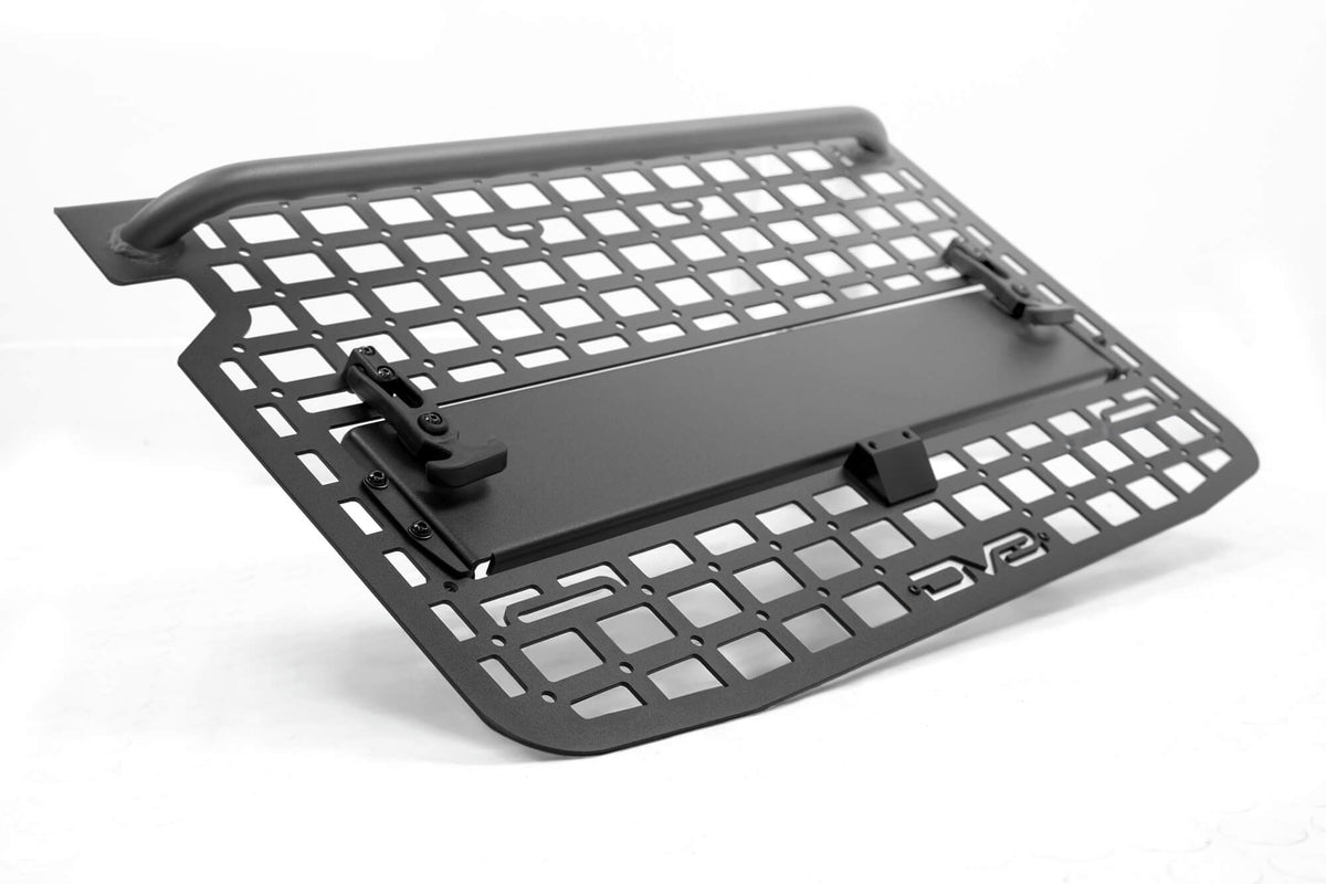 DV8 Offroad tailgate molle panel and shelf for 2021-2026 Ford Bronco