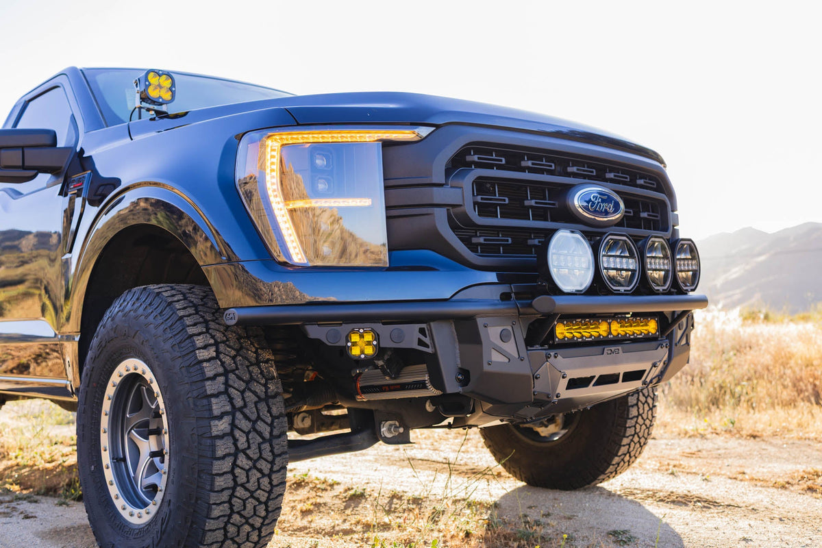 DV8 Offroad tube front bumper for 2021-2023 Ford F-150
