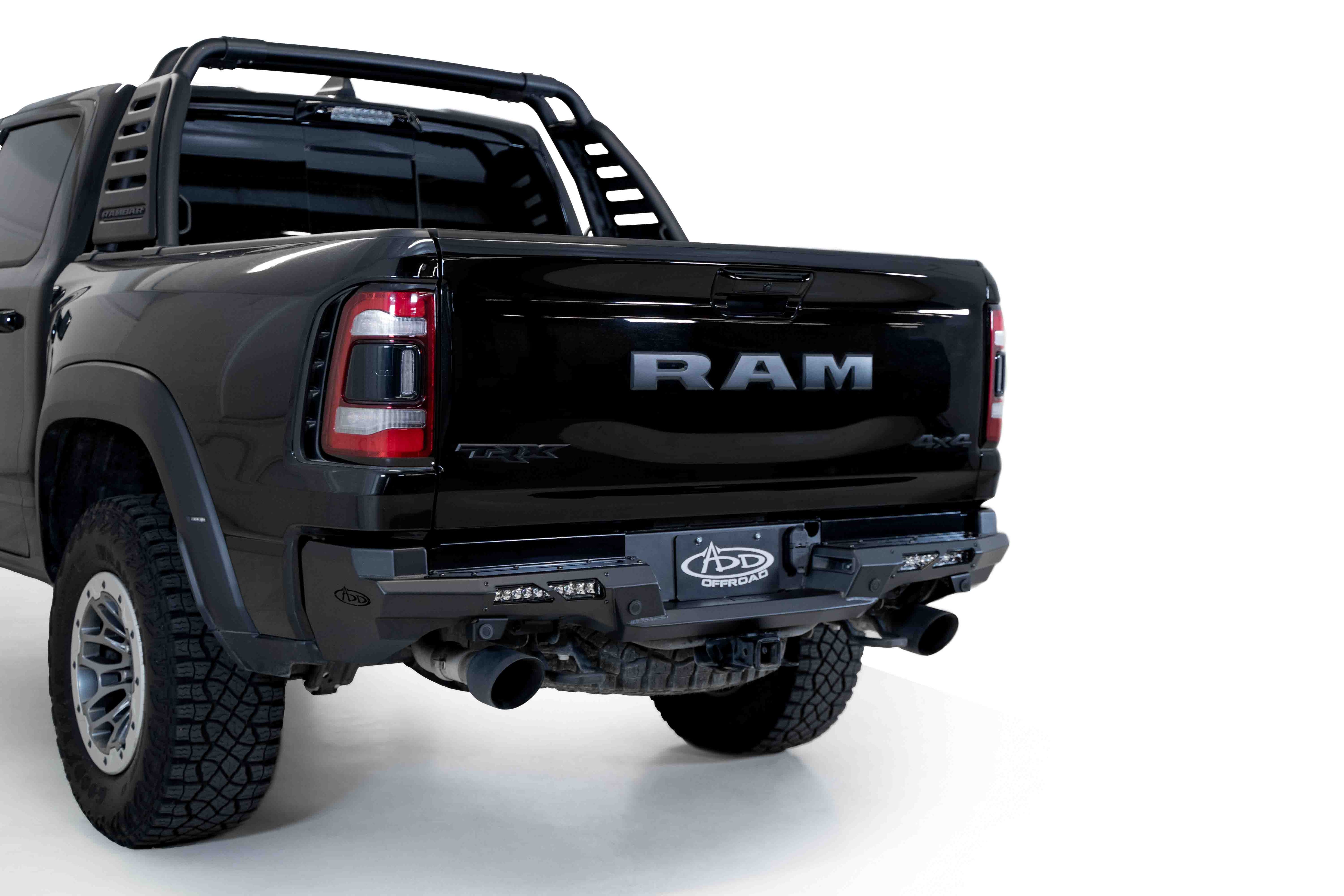 2021-2023-Ram-TRX-Phantom-Rear-Bumper-Installed-1 - NVMOS