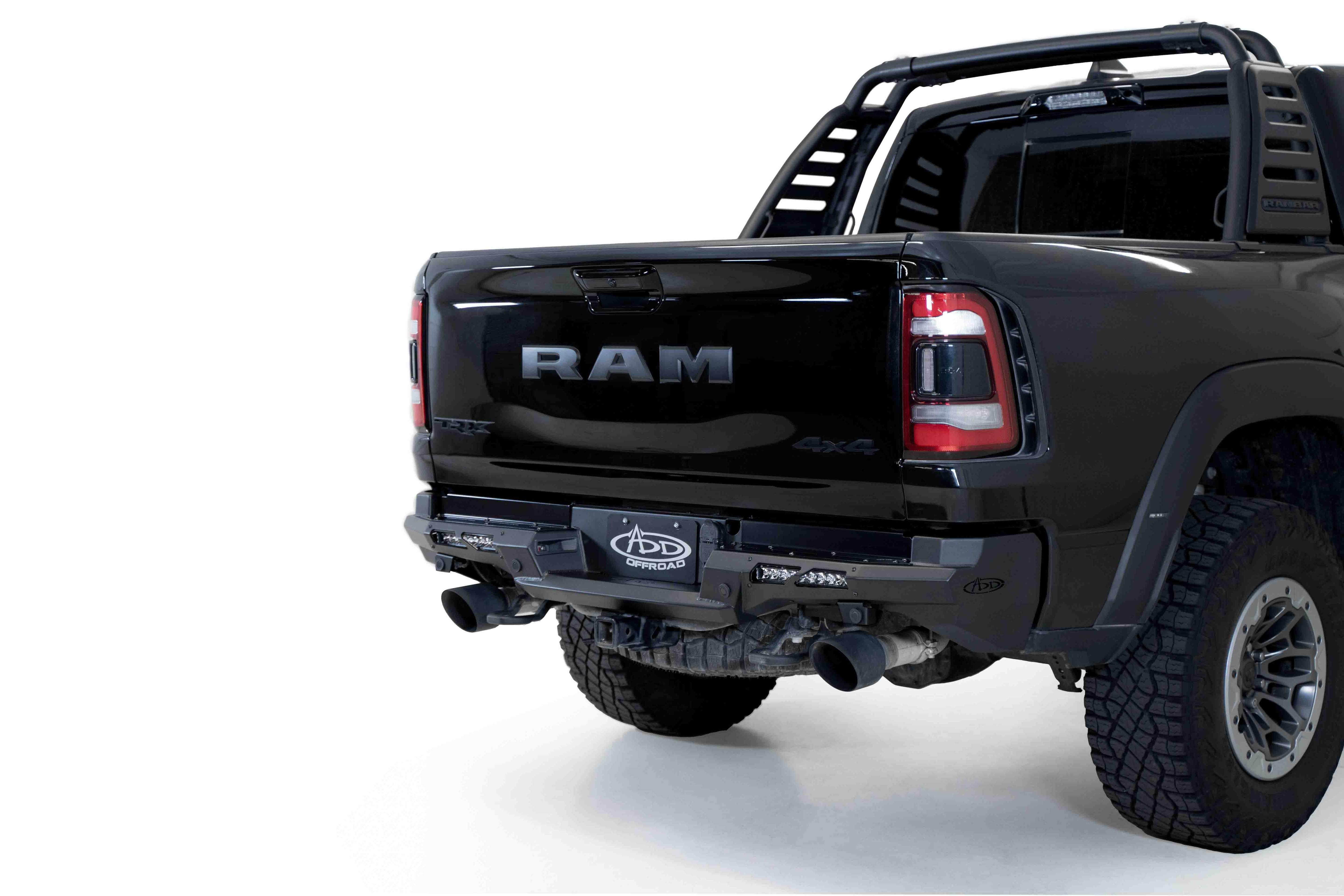 2021-2023-Ram-TRX-Phantom-Rear-Bumper-Installed-3 - NVMOS