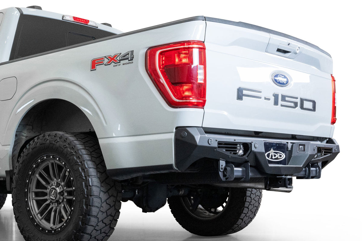 Addictive Desert Designs Bomber rear bumper for Ford F-150 2021-2023