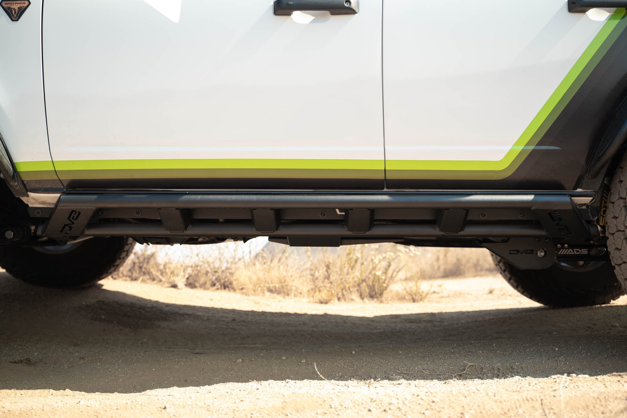 2021-2024-Ford-Bronco-4-Door-Rock-Sliders-Installed-11 - NVMOS