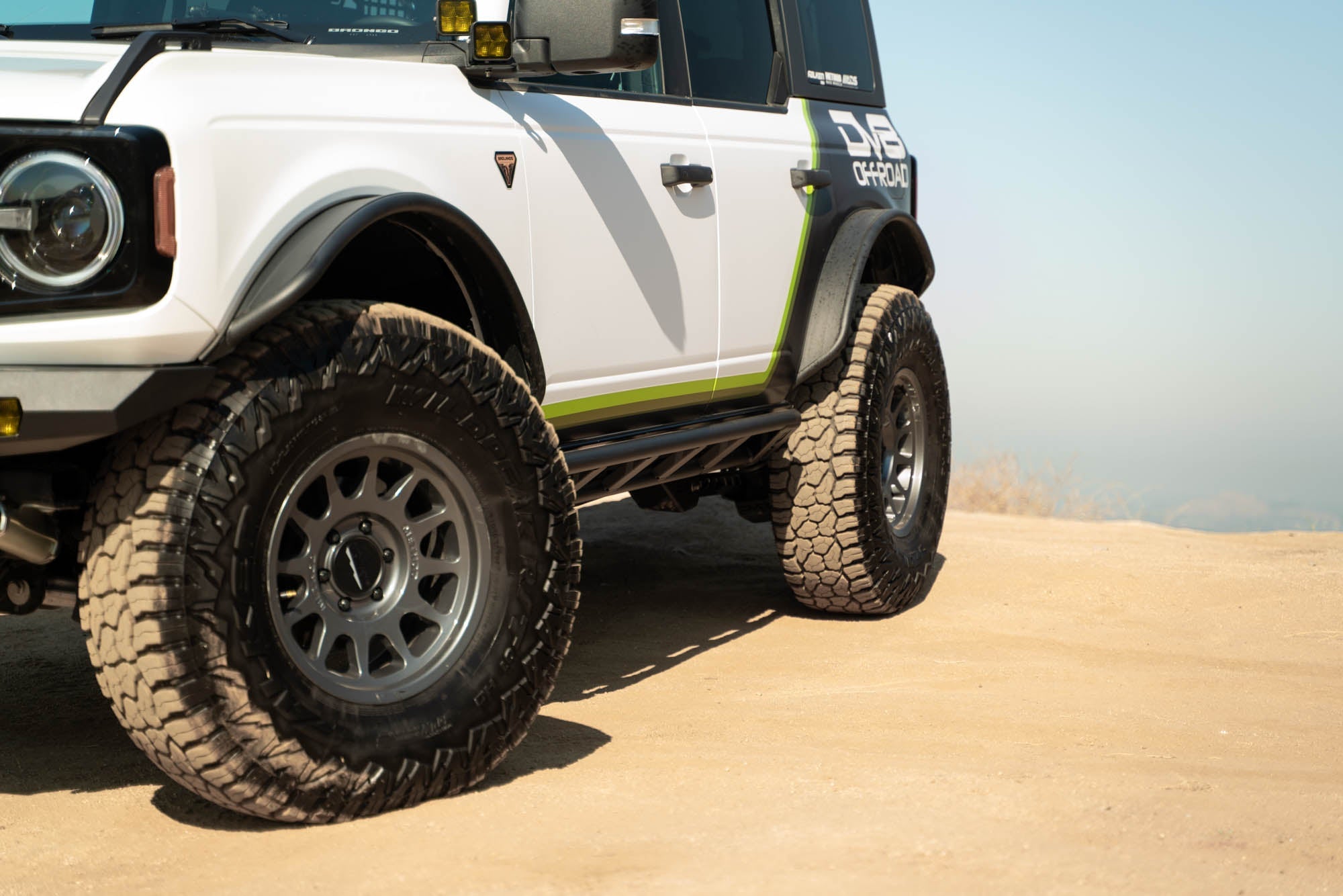 2021-2024-Ford-Bronco-4-Door-Rock-Sliders-Installed-5 - NVMOS