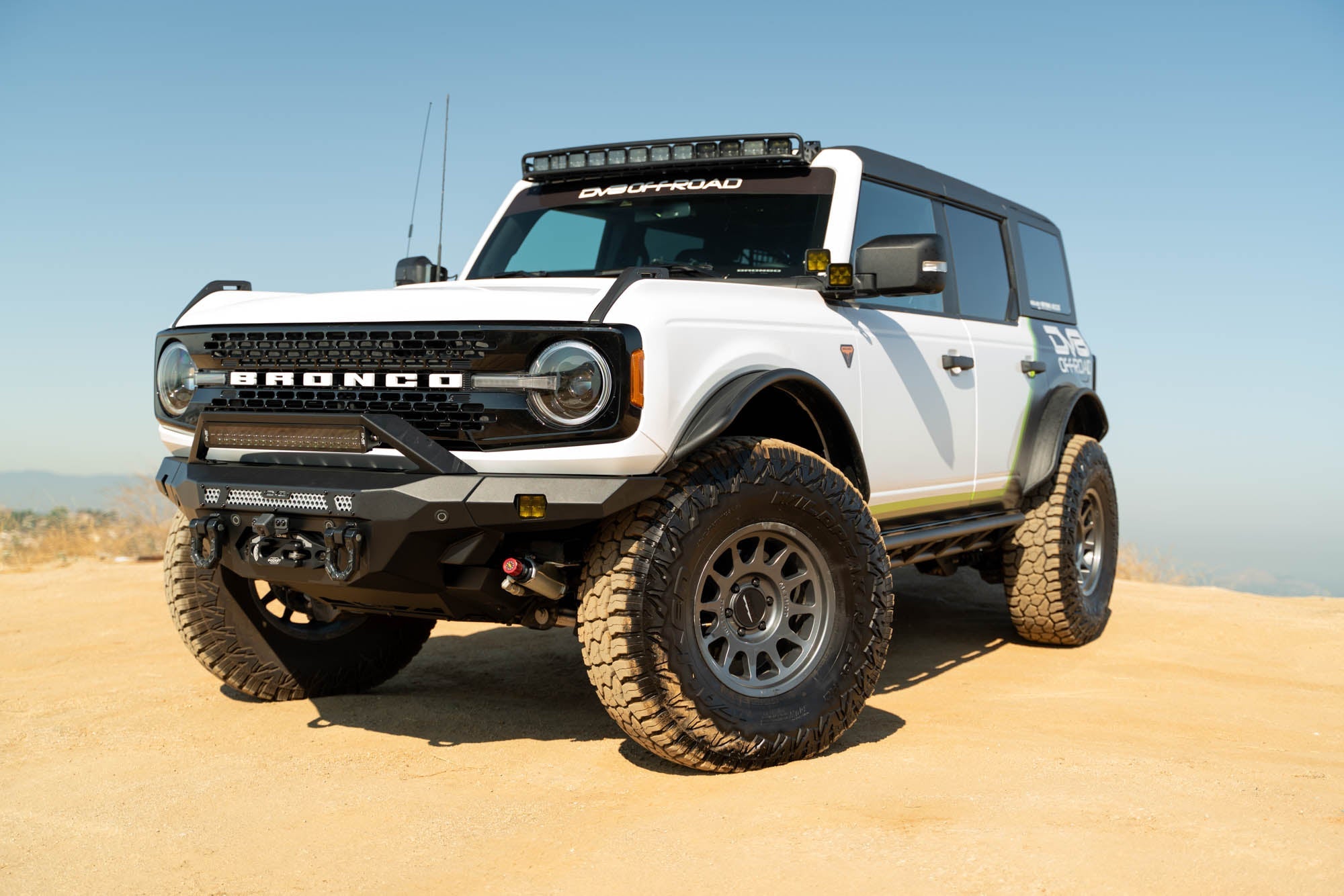 2021-2024-Ford-Bronco-4-Door-Rock-Sliders-Installed-6 - NVMOS
