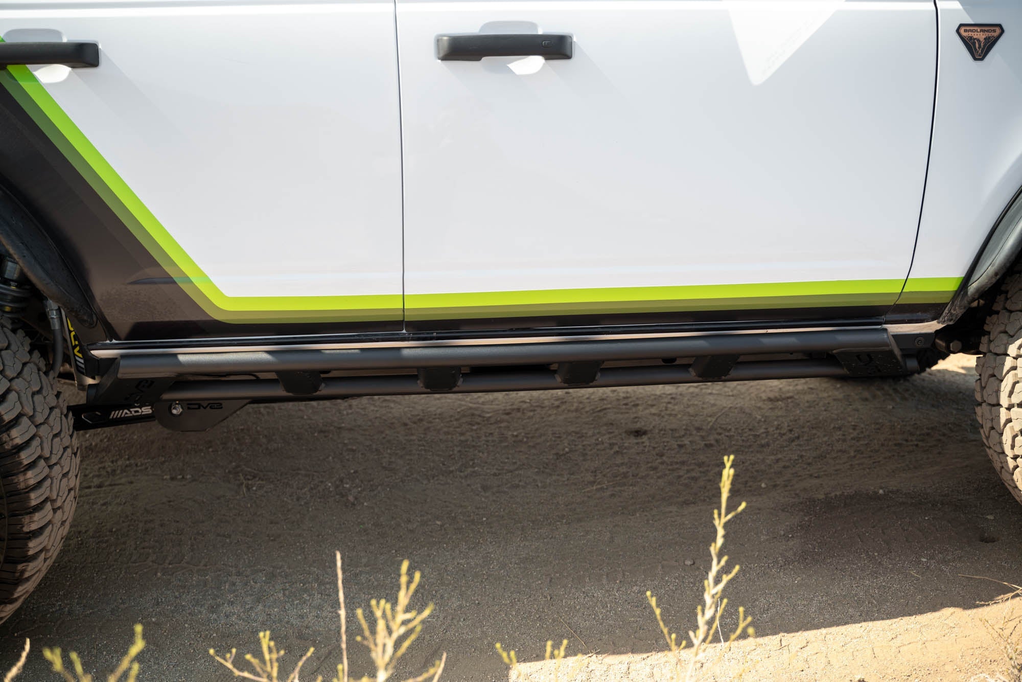 2021-2024-Ford-Bronco-4-Door-Rock-Sliders-Installed-7 - NVMOS