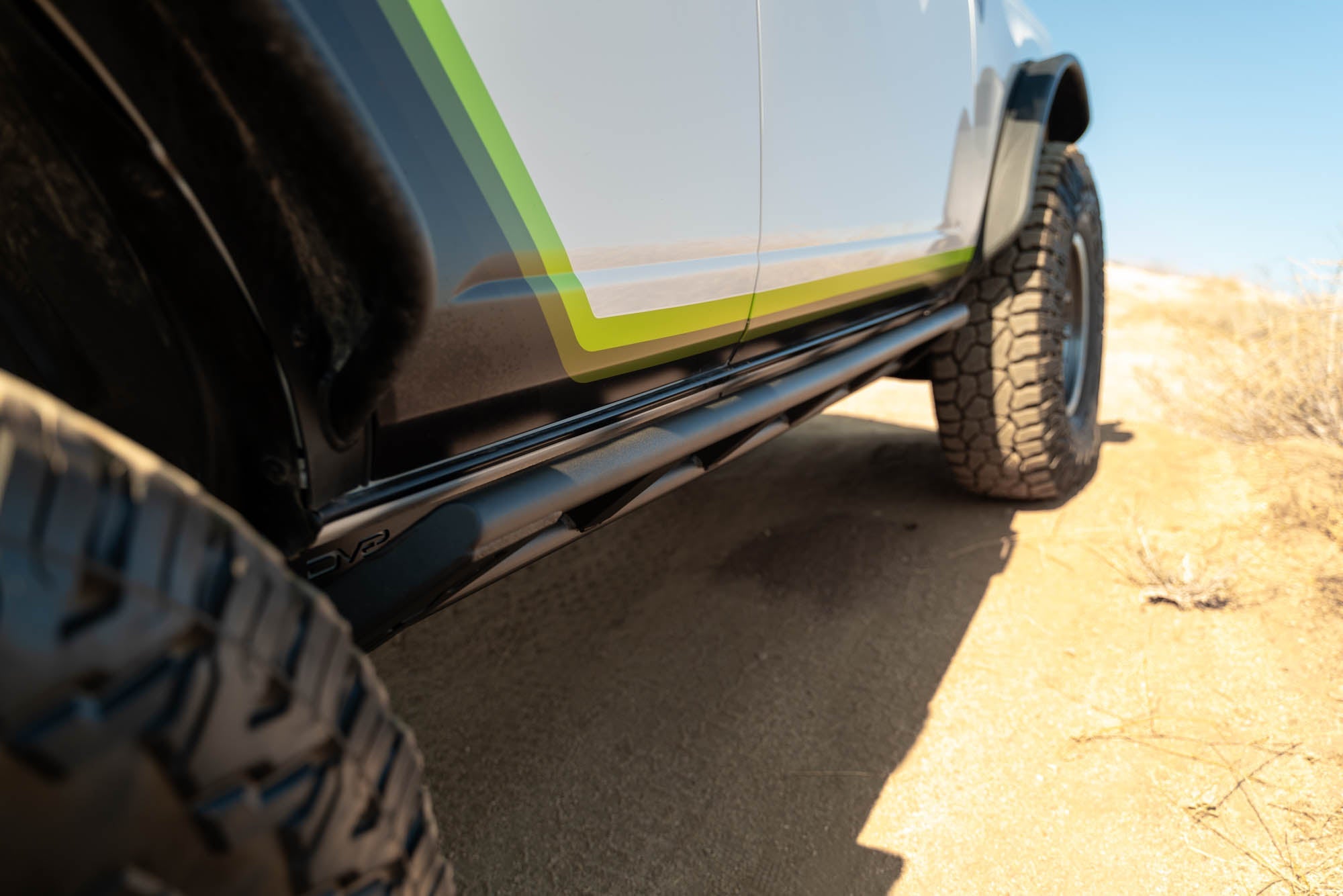 2021-2024-Ford-Bronco-4-Door-Rock-Sliders-Installed-8 - NVMOS